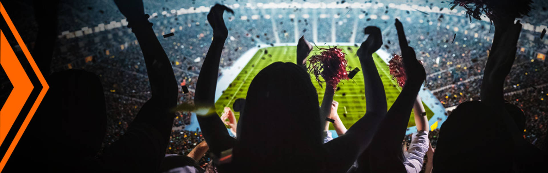 Publiek op de achtergrond