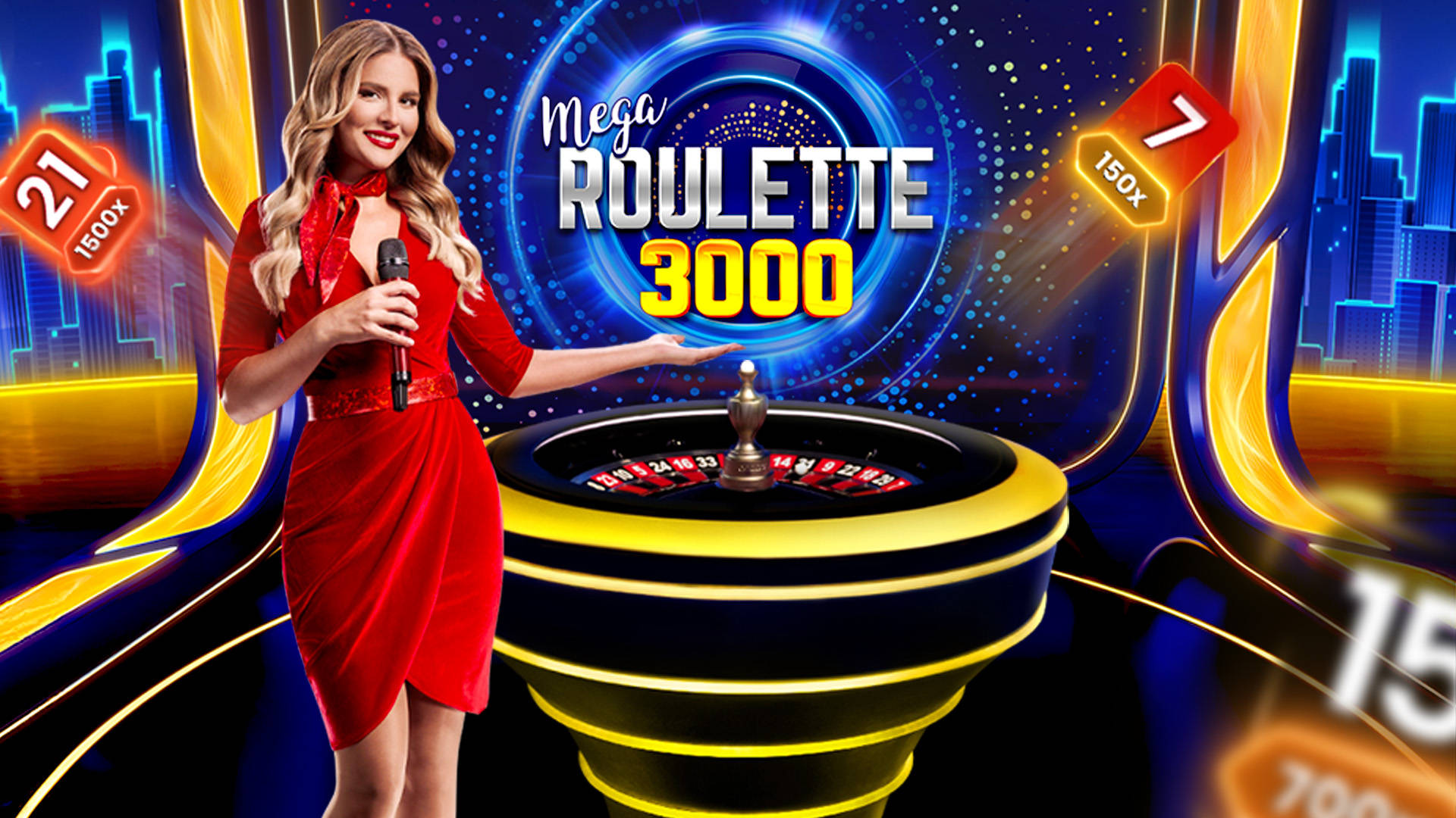 MEGA ROULETTE 3000 PRIZE DROPS
