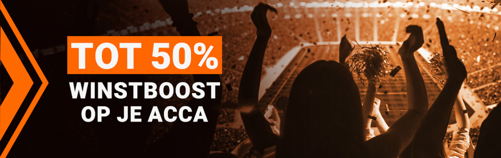 50% extra winst op je combi weddenschappen