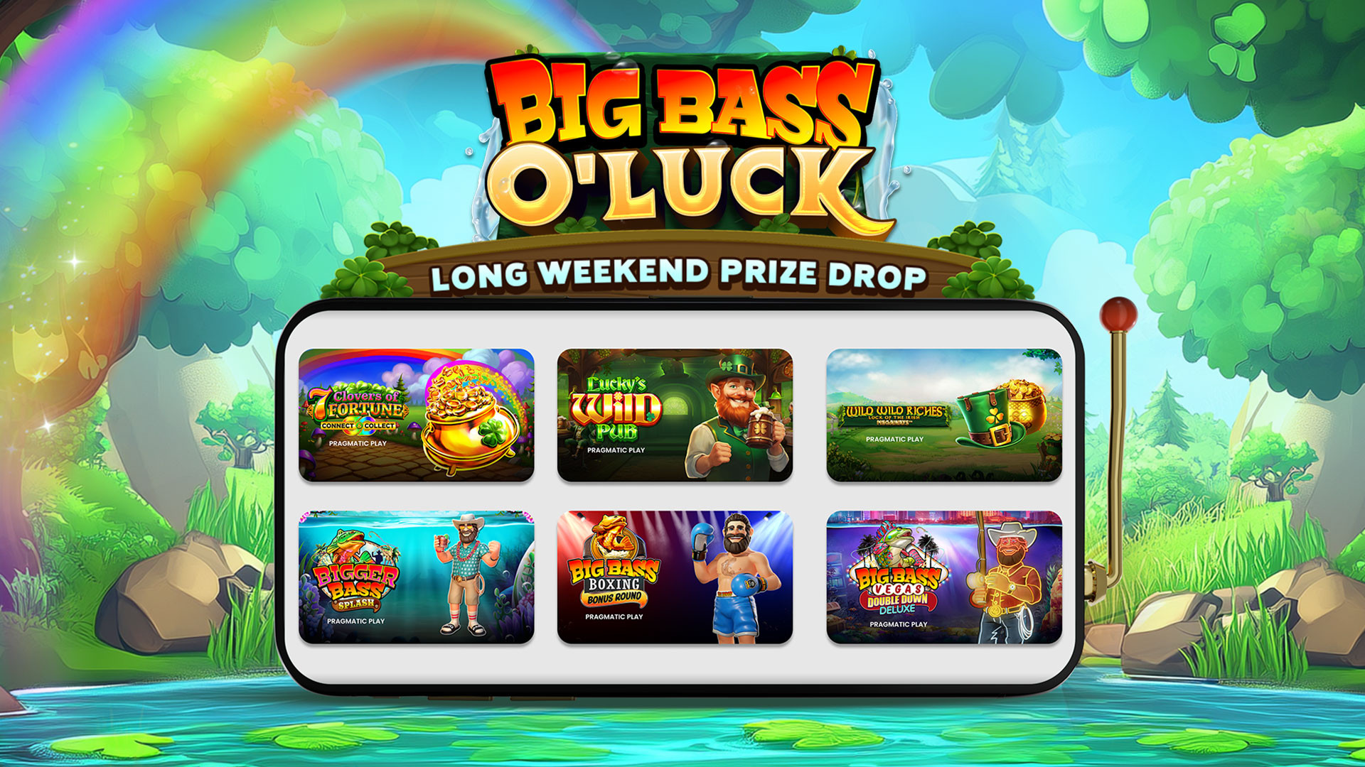 Big Bass O’Luck £50,000 In Cash Prizes