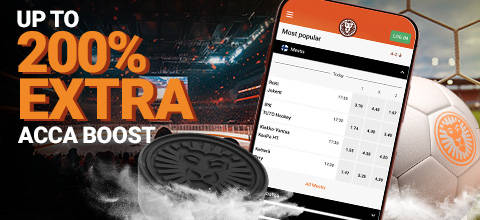 There’s up to 200% extra left out there on the field of play with LeoVegas Combi Boosts.