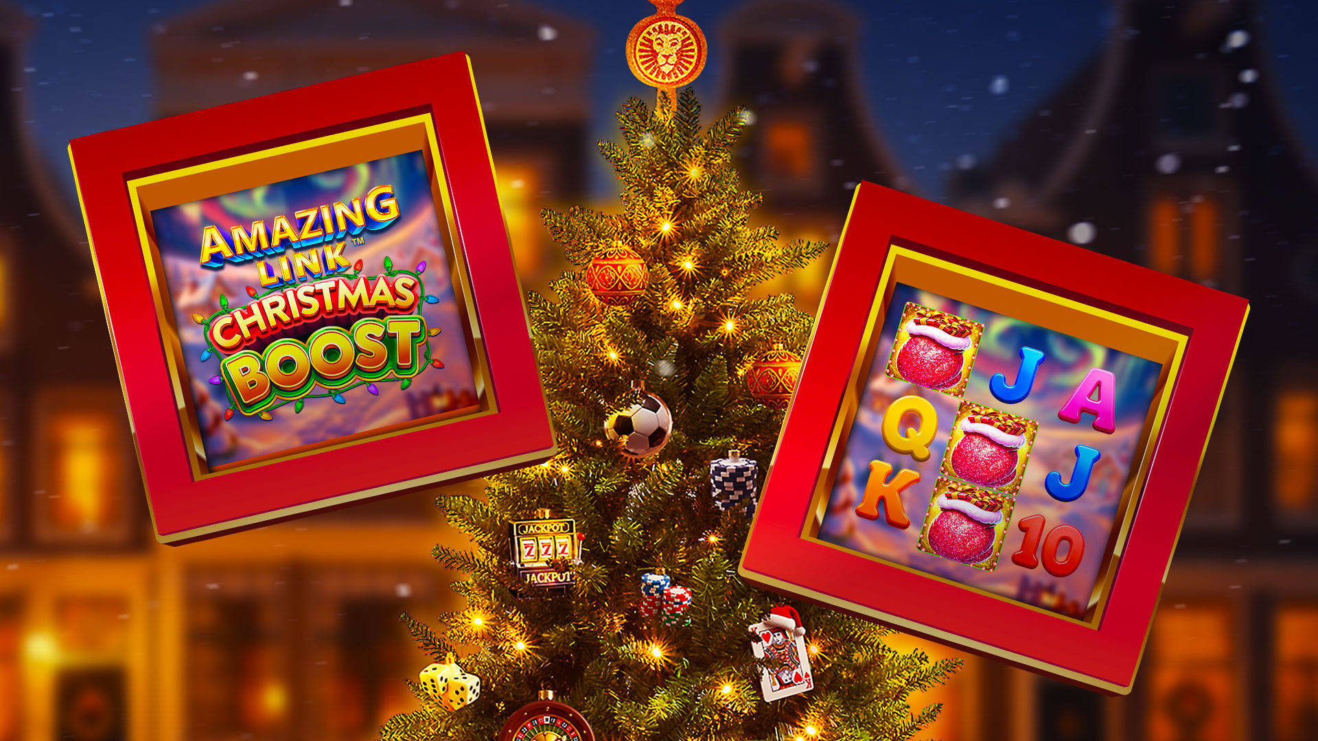 Amazing Link Christmas Boost-UNWRAP 30 FREE SPINS