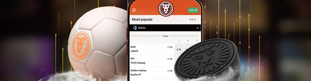 Urheilijat jääkiekossa, jalkapallossa ja baseballissa stadionilla.