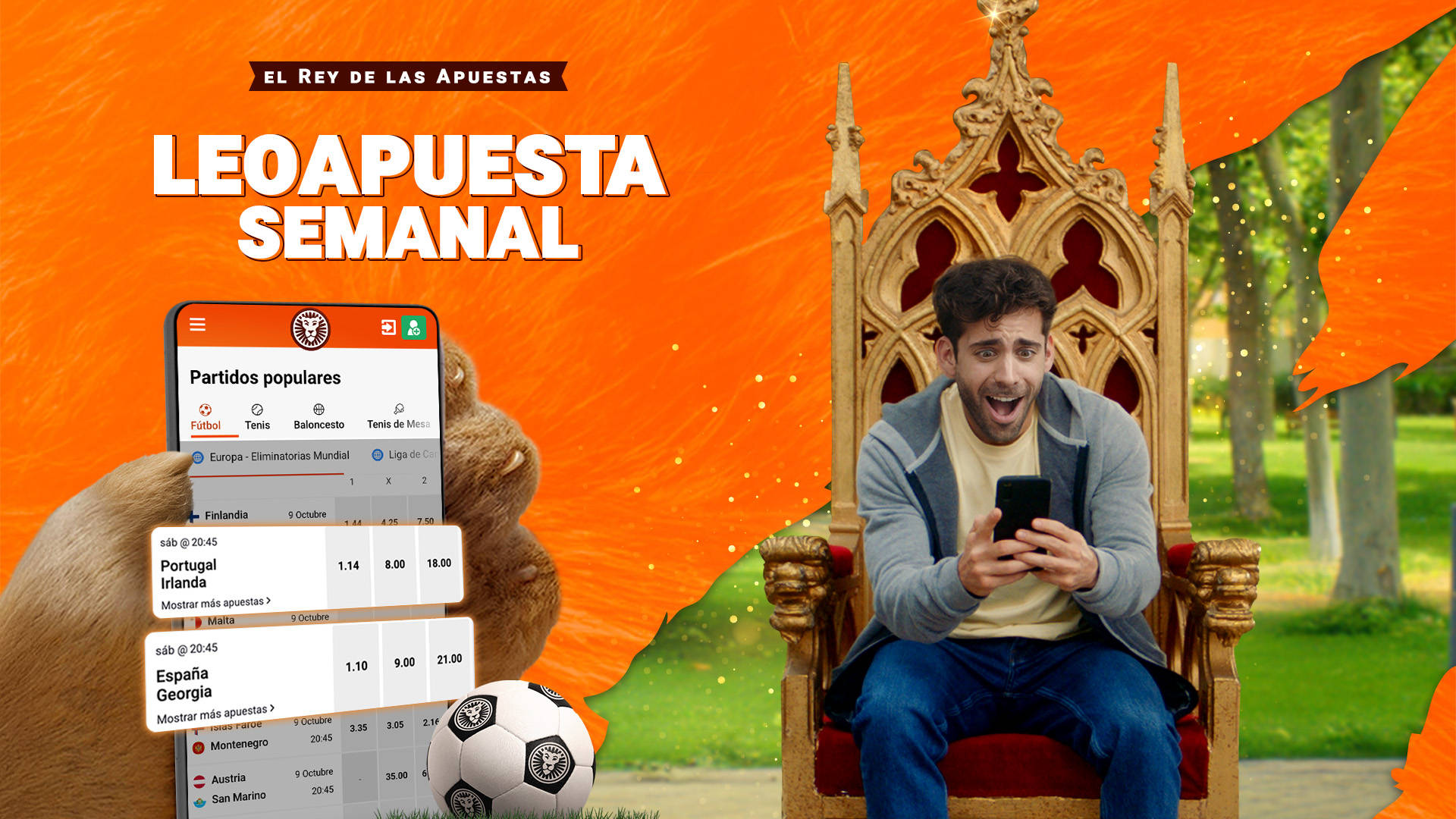 Promoción de Leovegas