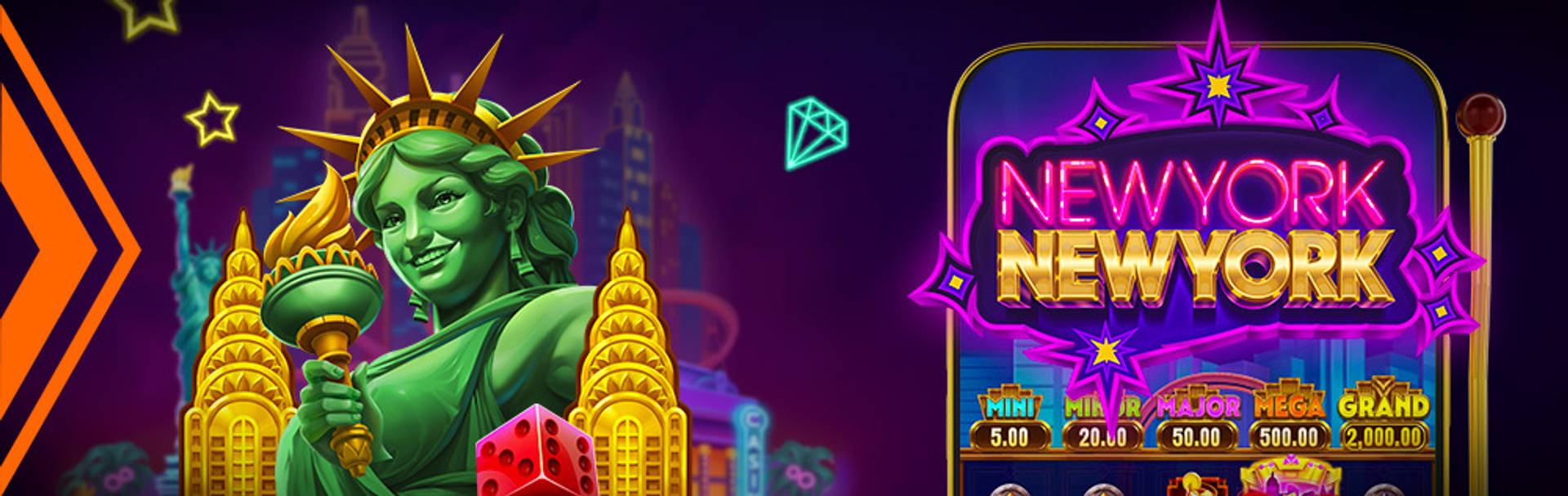 New York New York slot op LeoVegas