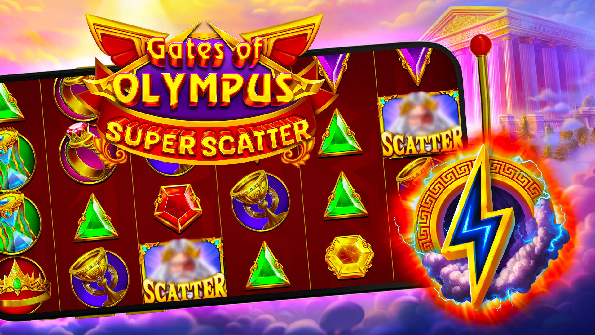 Gates of Olympus super scatter slot game