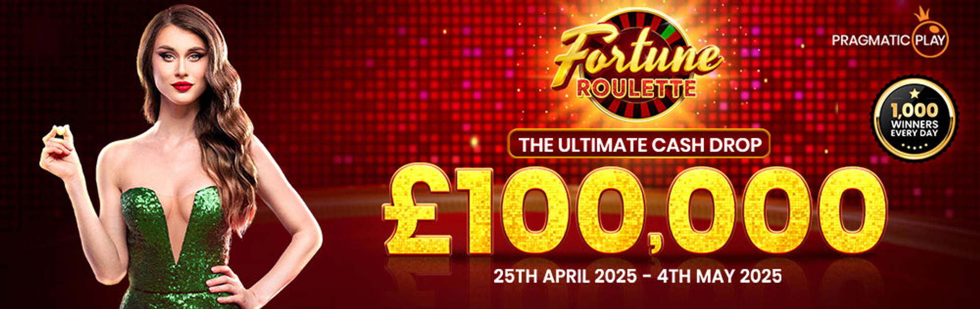 FORTUNE ROULETTE DAILY PRIZE DROPS