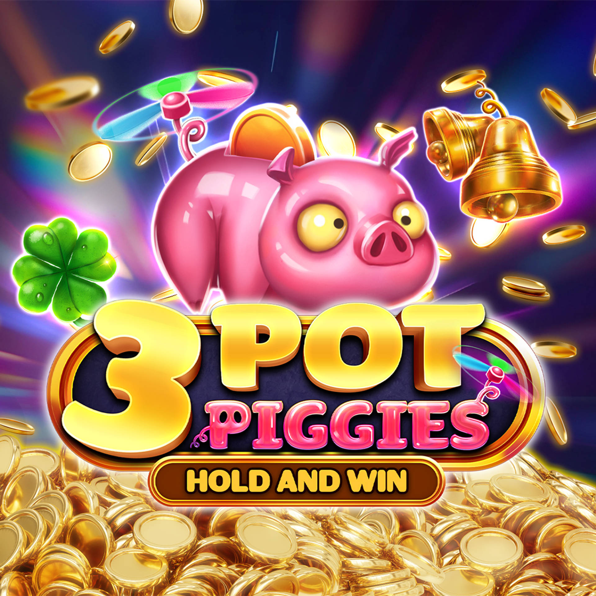 3 Pot Piggies Hold and Win