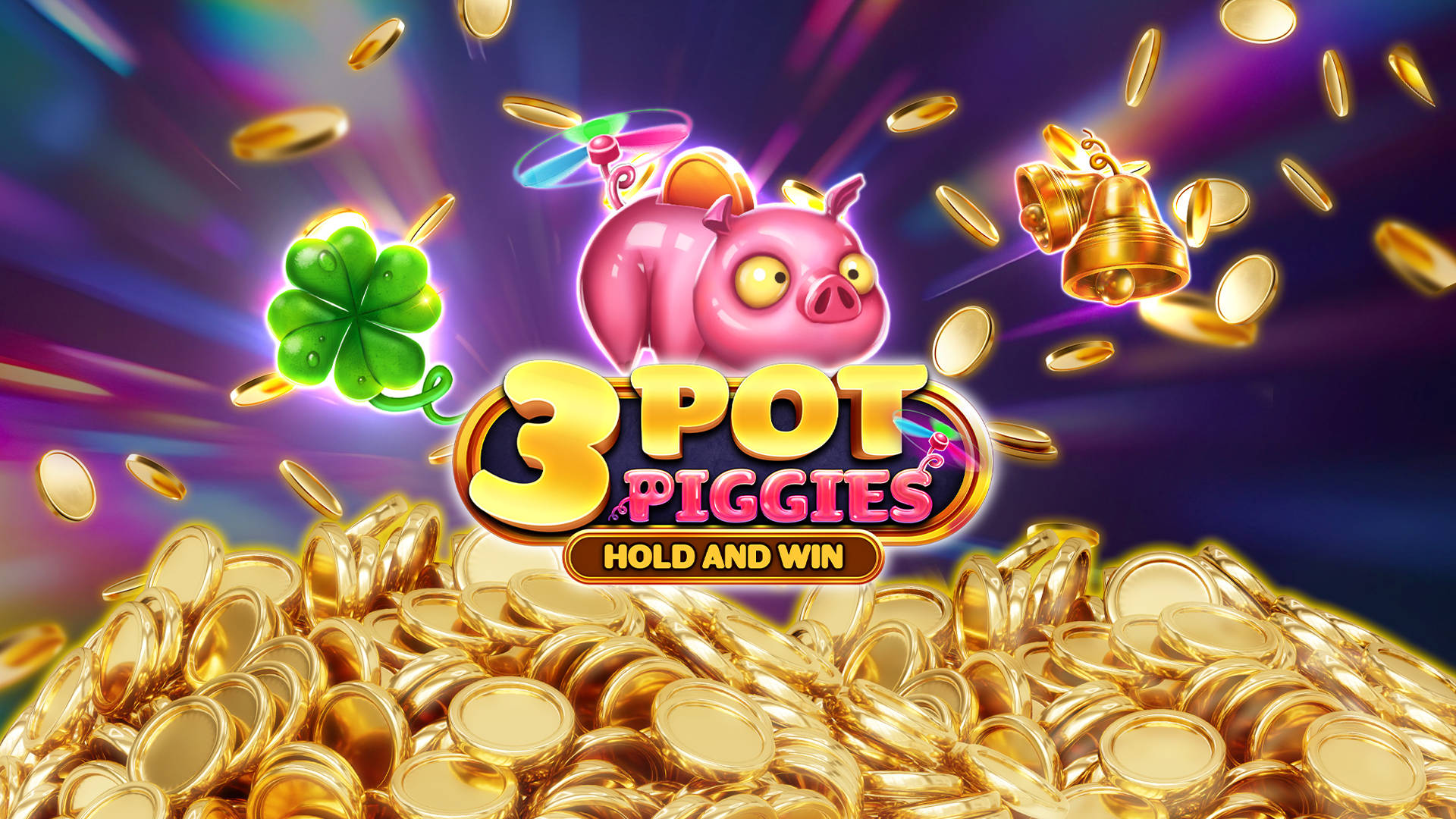 3 Pot Piggies Hold and Win