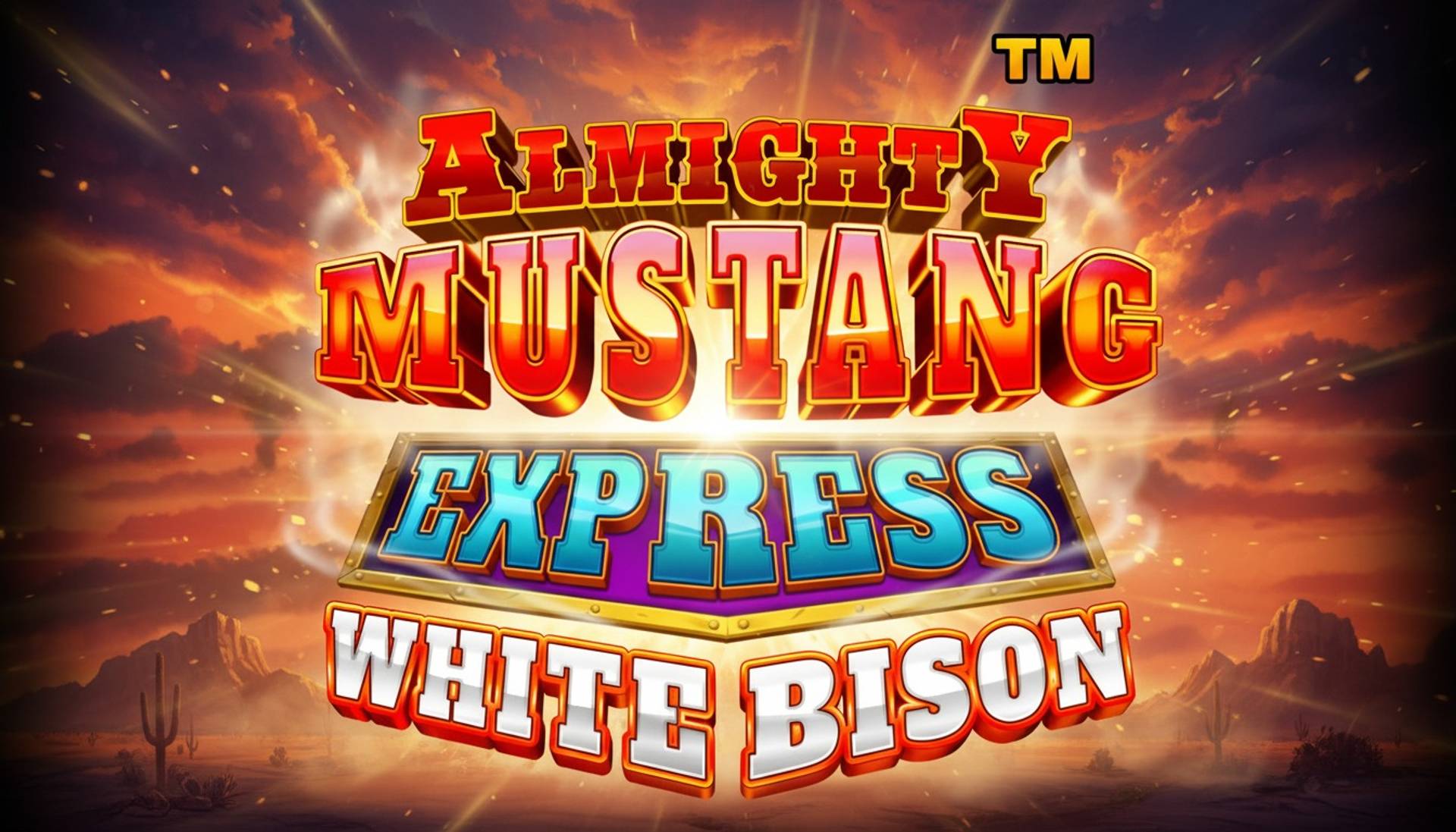 Almighty Mustang Express White Bison