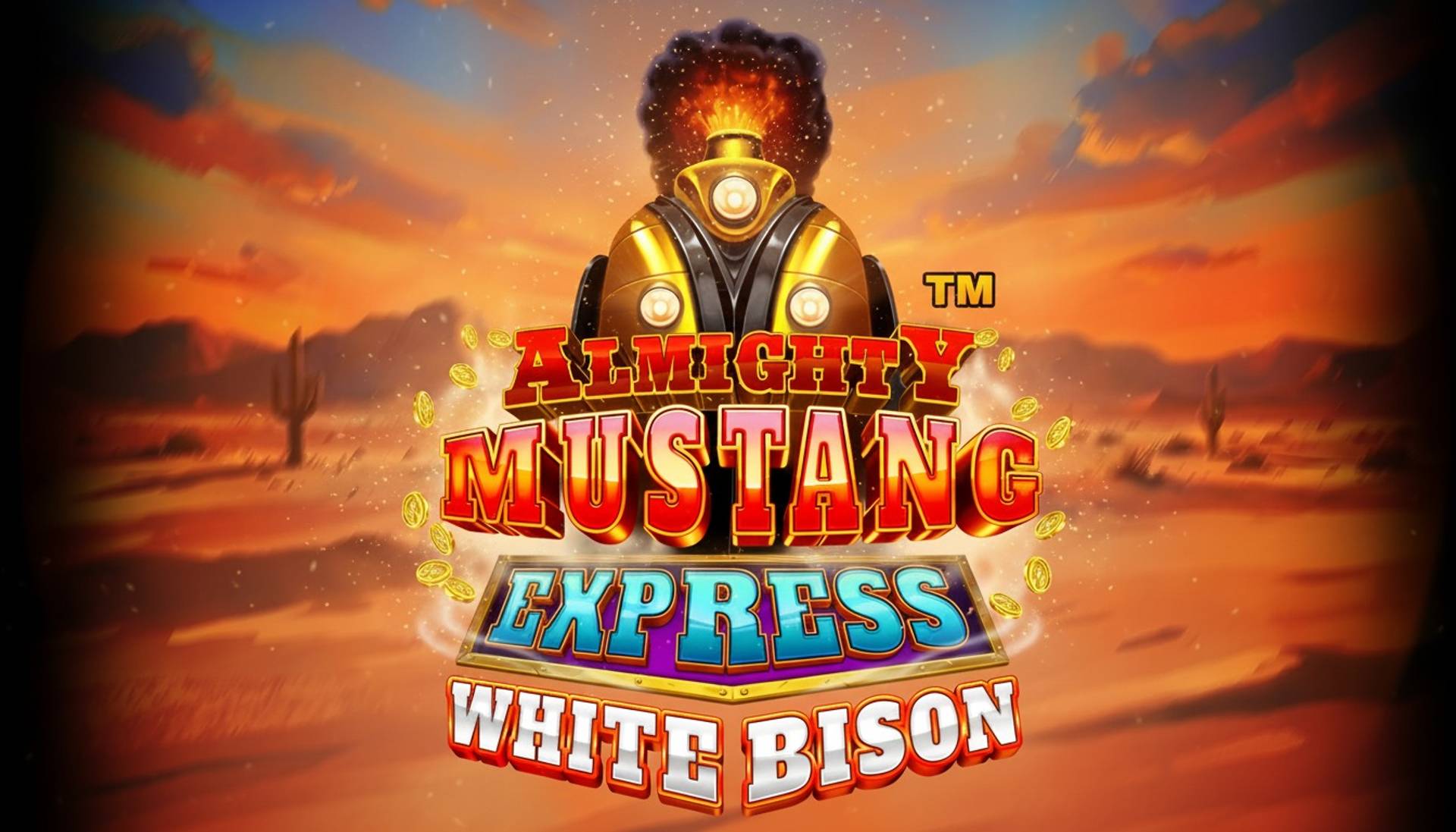 Almighty Mustang Express White Bison