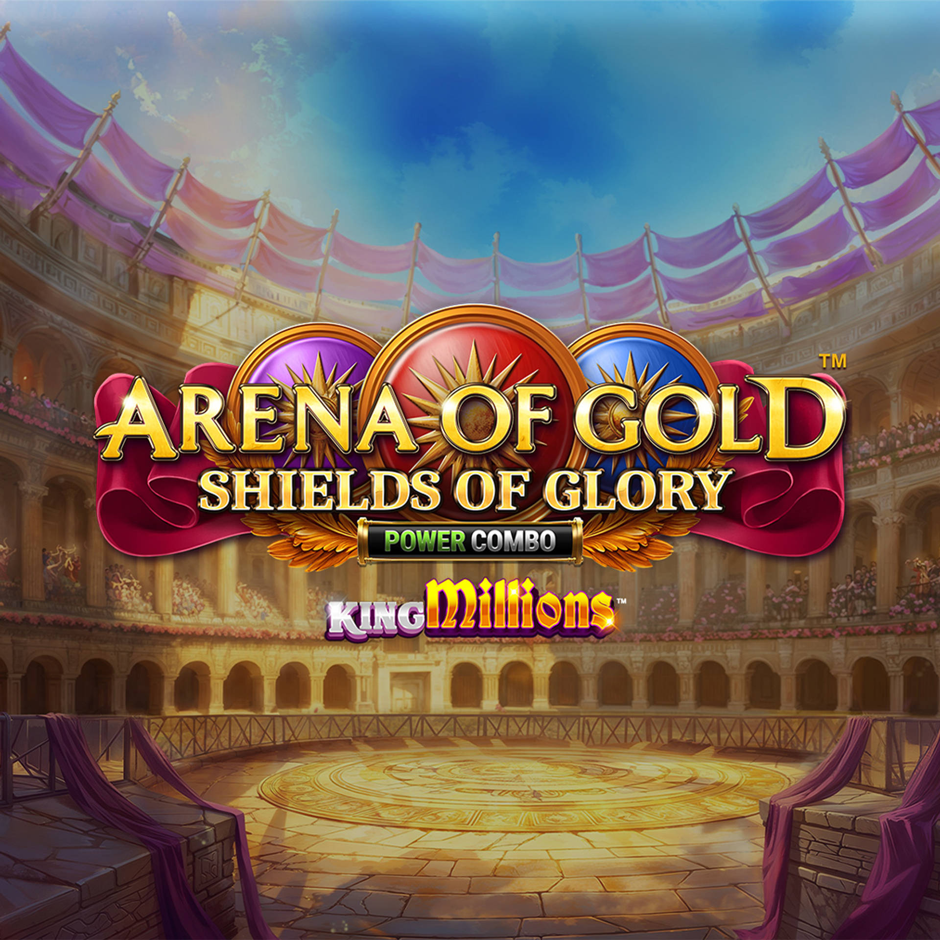 Arena of Gold: Shields of Glory POWER COMBO King Millions