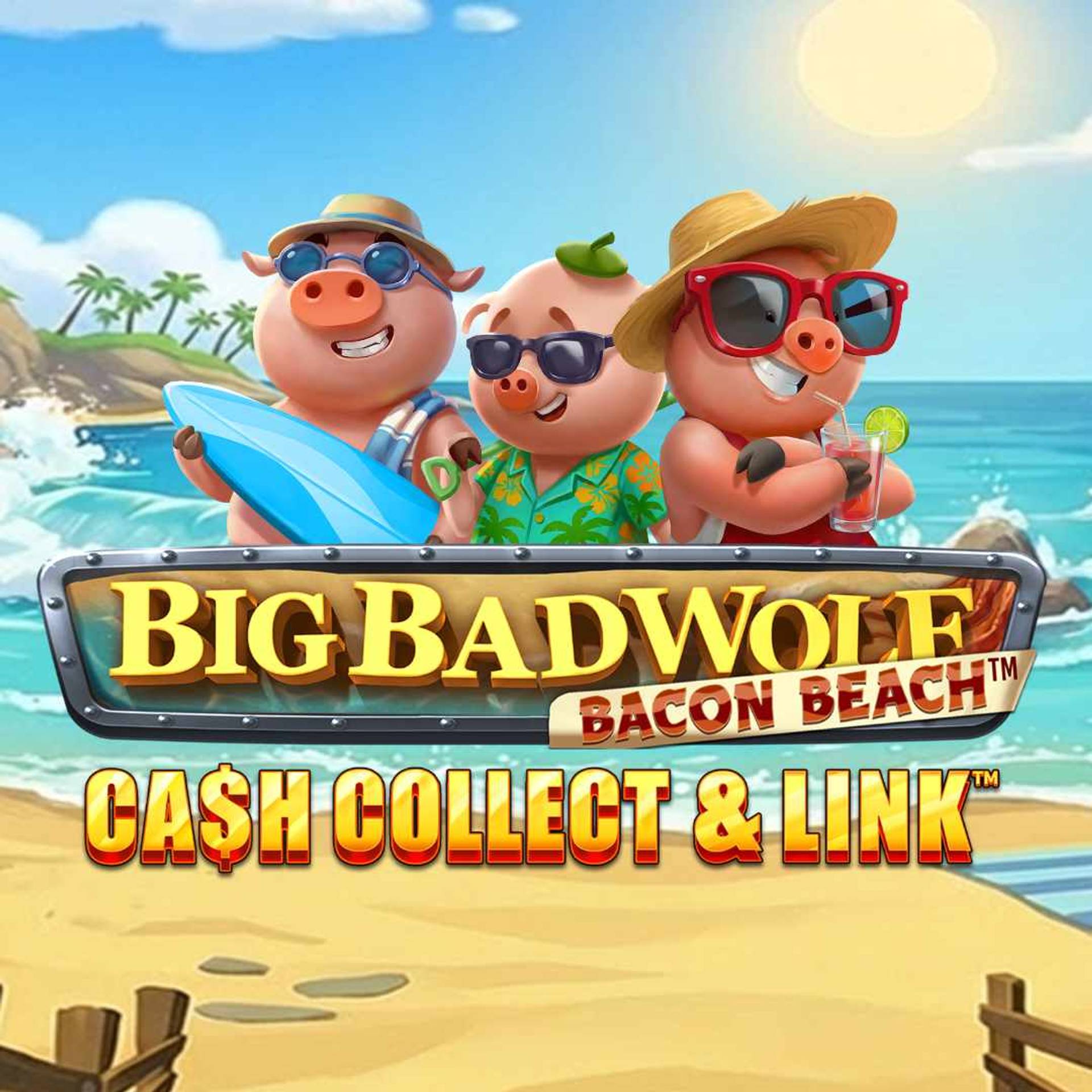 Big Bad Wolf Cash Collect & Link Bacon Beach