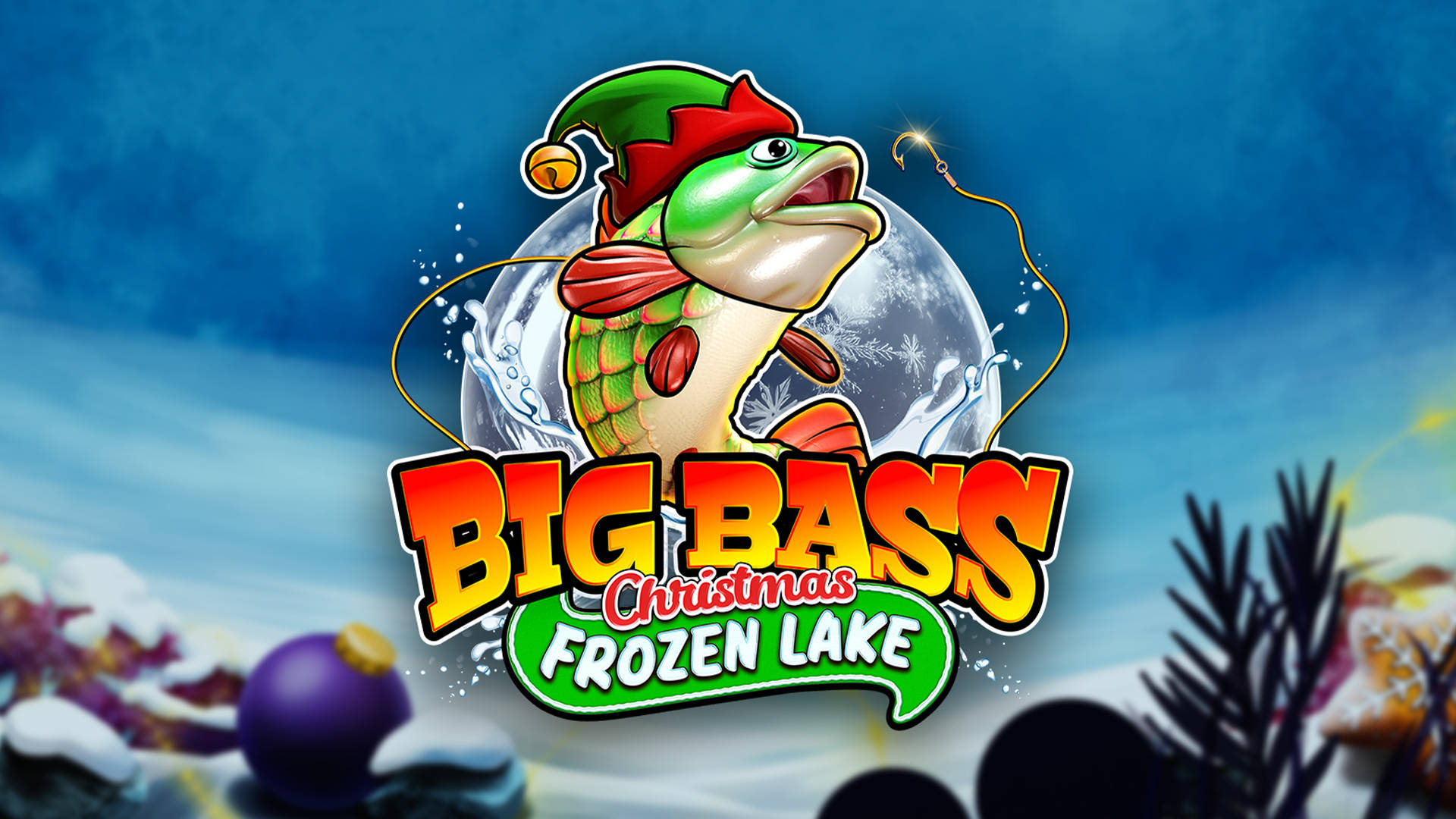 Big Bass Christmas - Frozen Lake