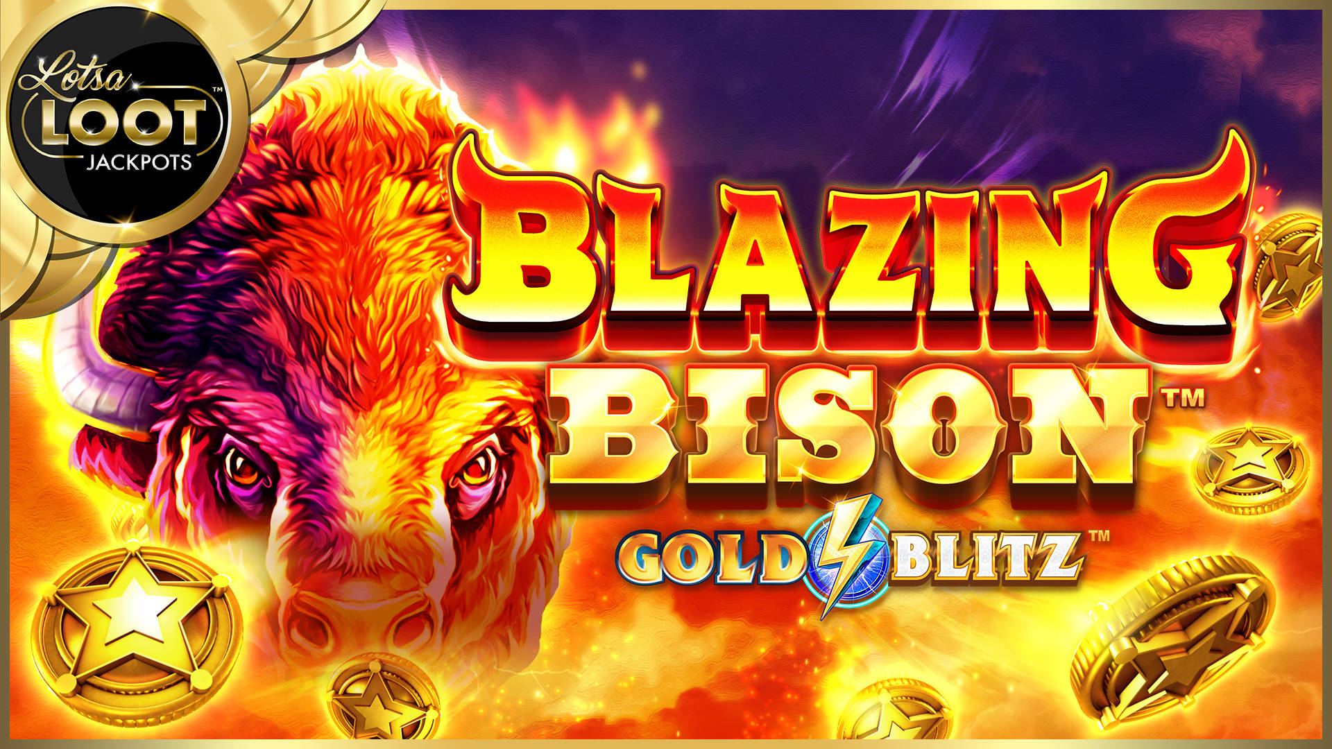 Blazing Bison Gold Blitz LotsaLoot