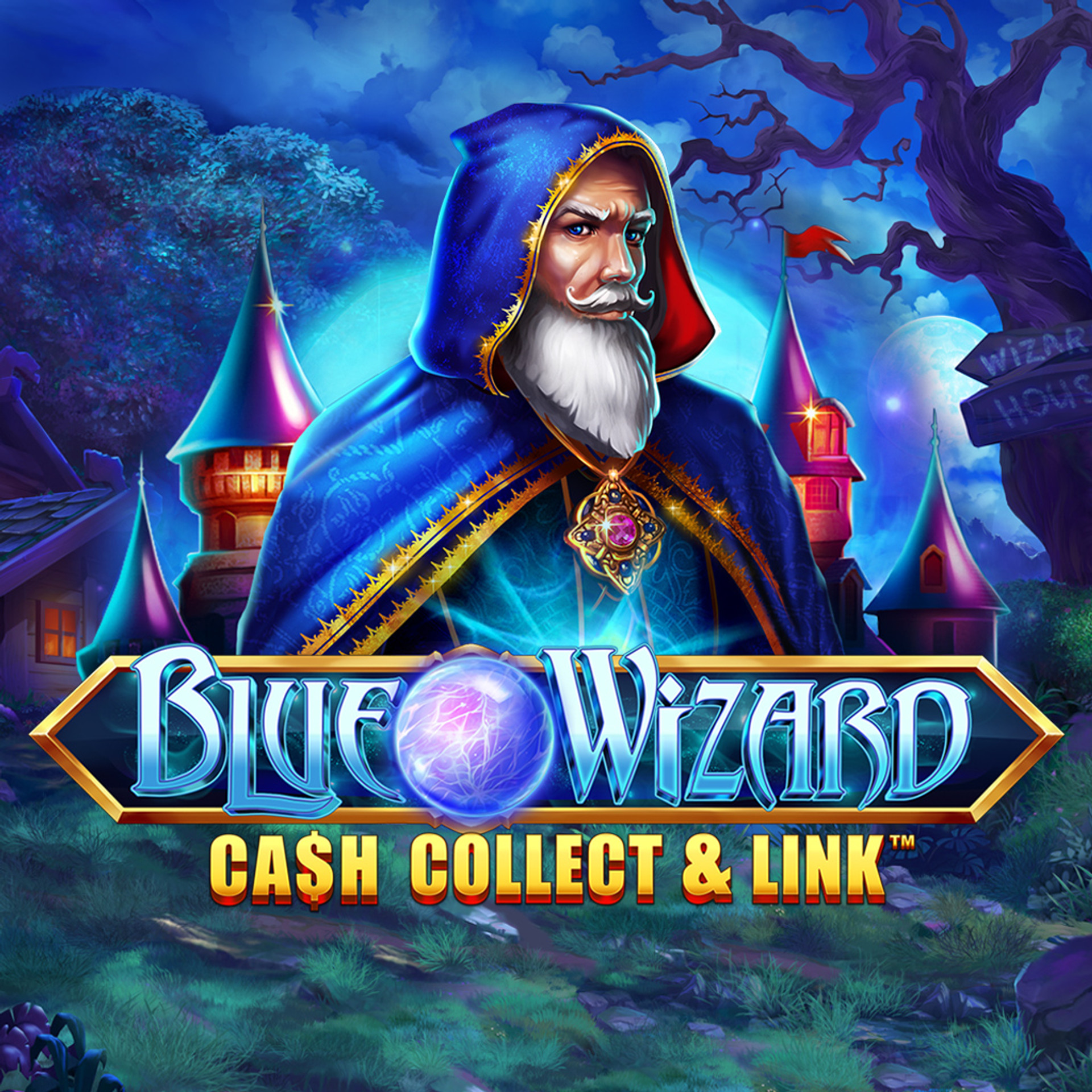 Blue Wizard: Cash Collect & Link