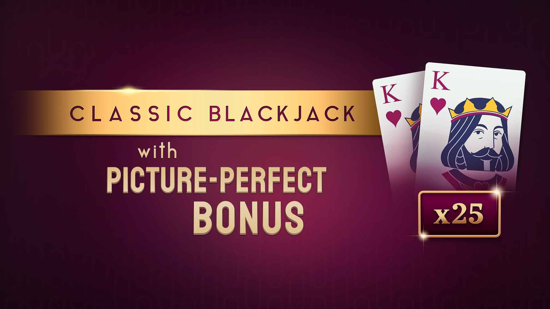 Classic Blackjack with Picture-Perfect Bonus