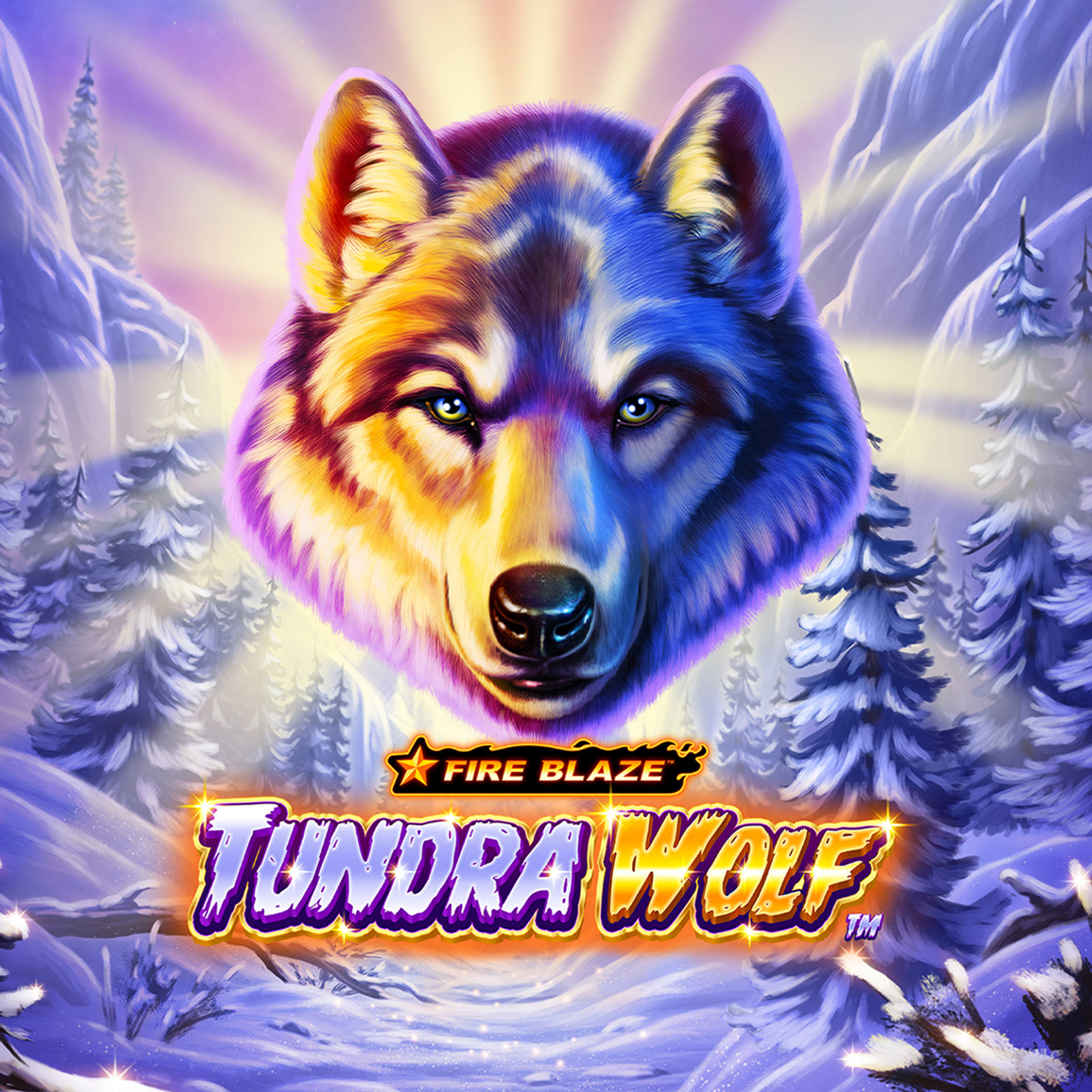 Fire Blaze: Tundra Wolf