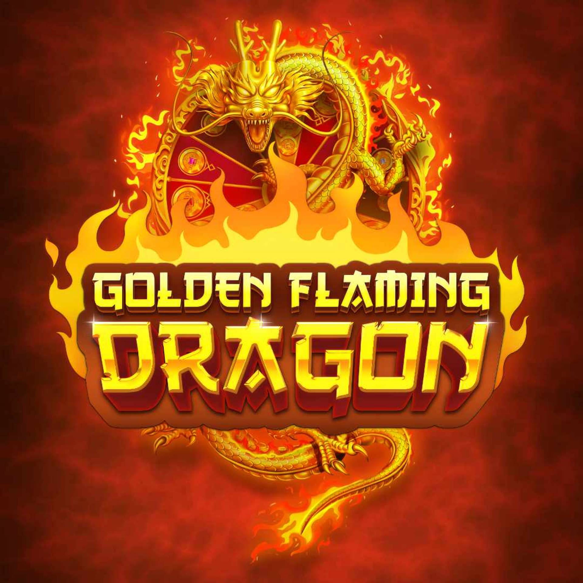 Golden Flaming Dragon