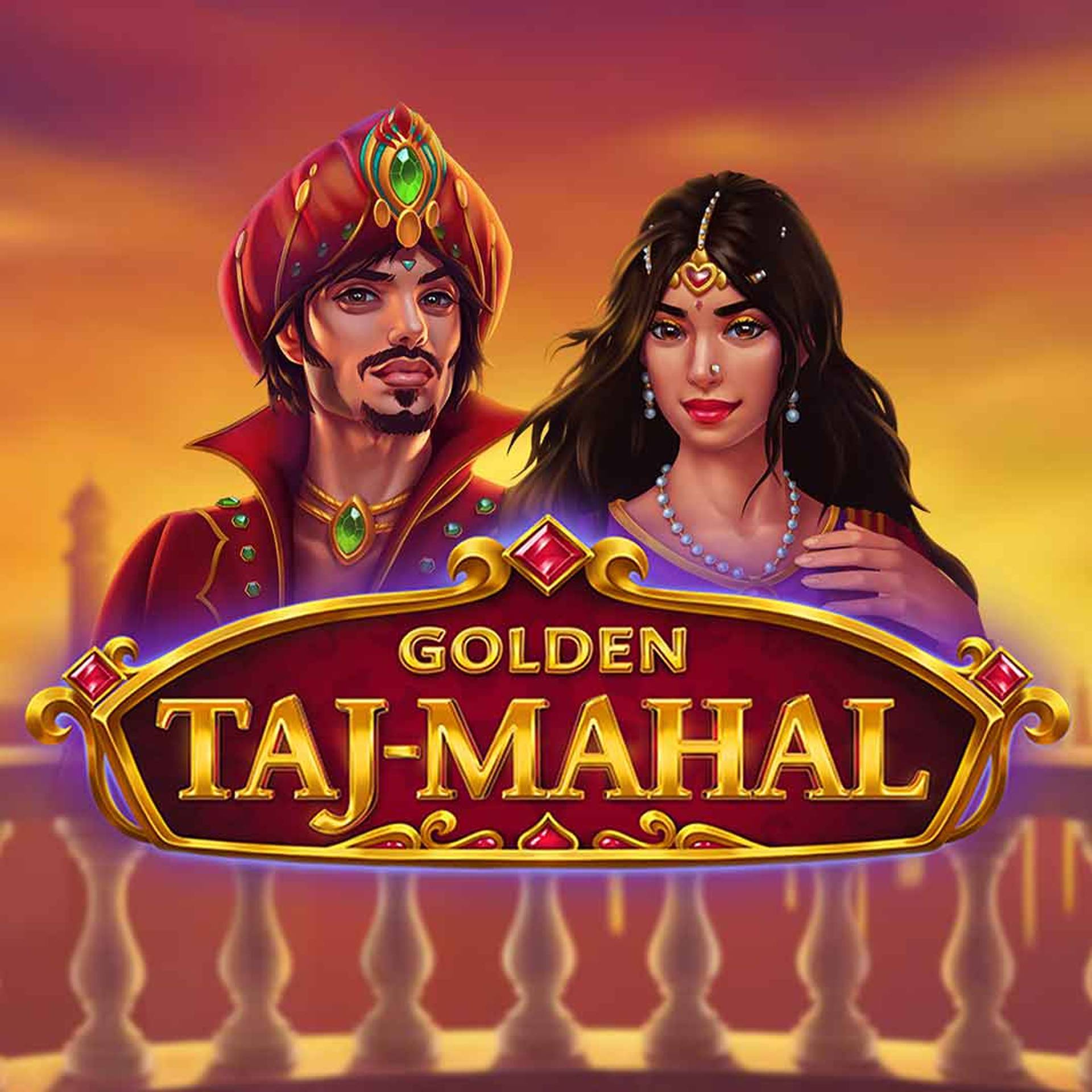 Golden Taj Mahal
