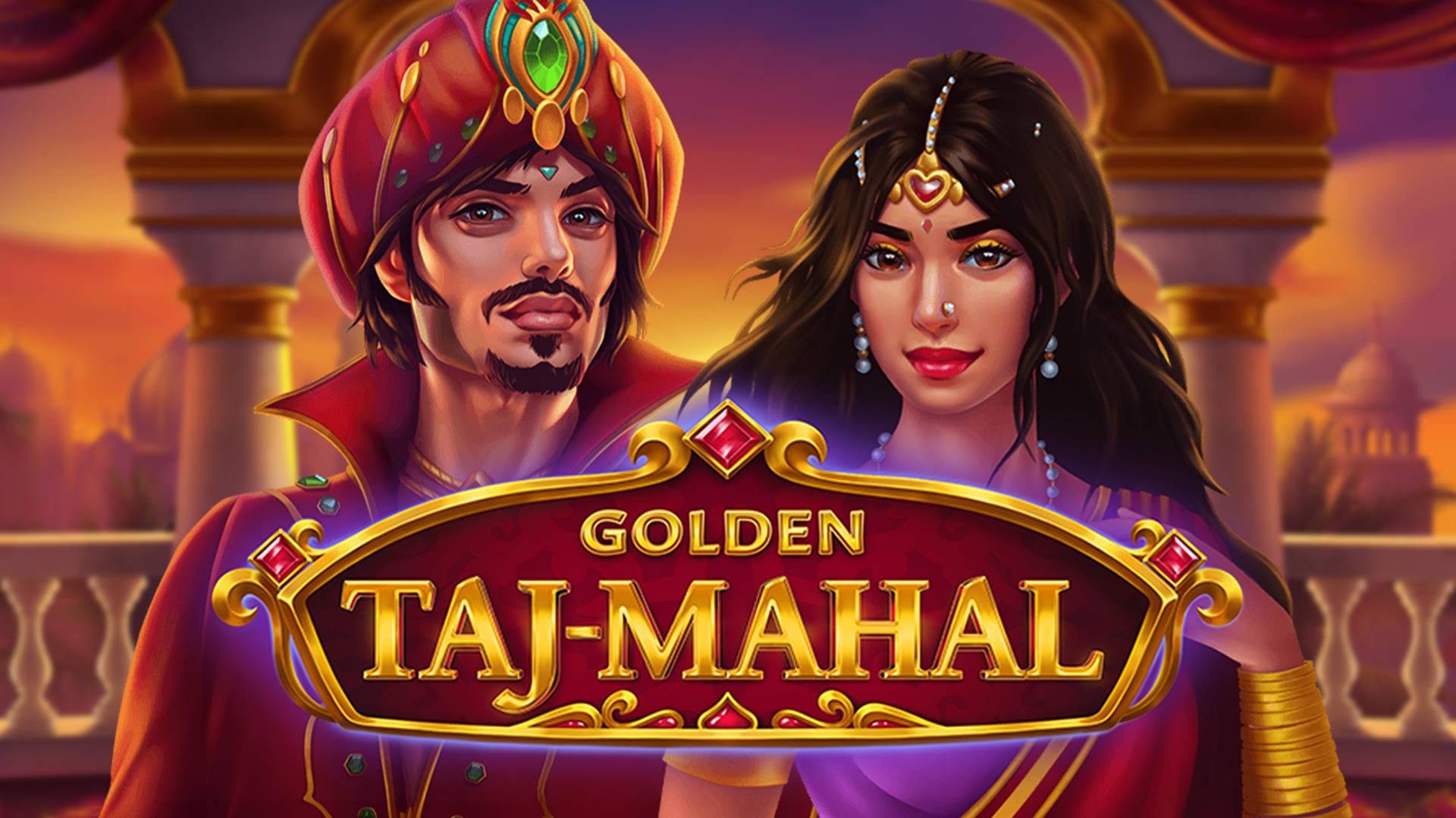 Golden Taj Mahal