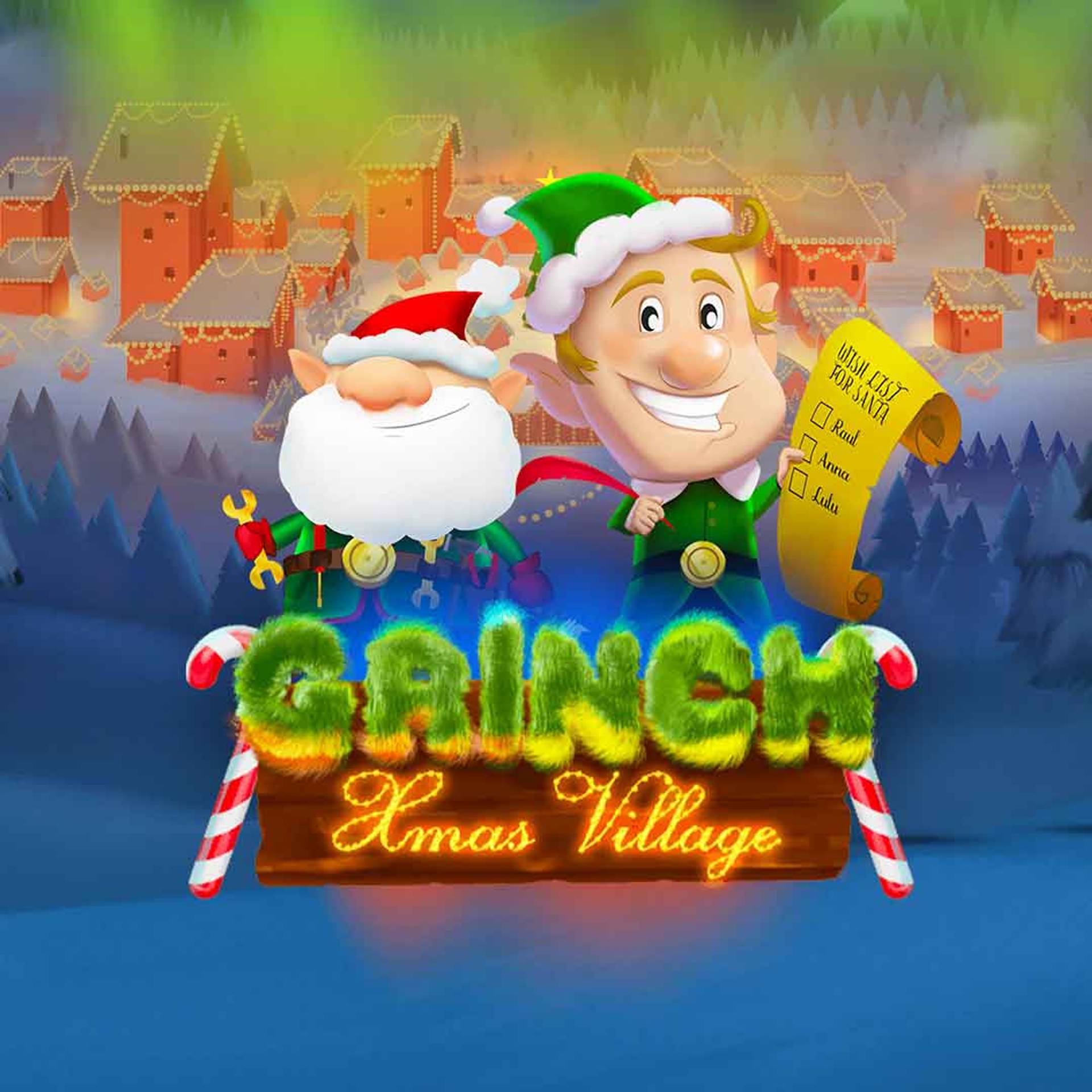 Grinch Xmas Village