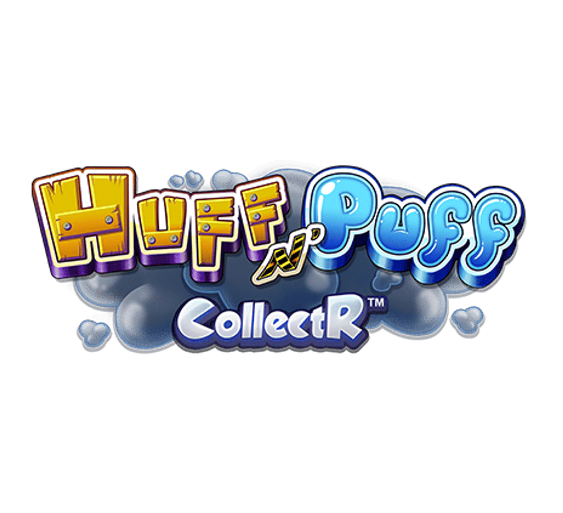 Logotipo del juego Pirots 4 CollectR con personajes de aves.