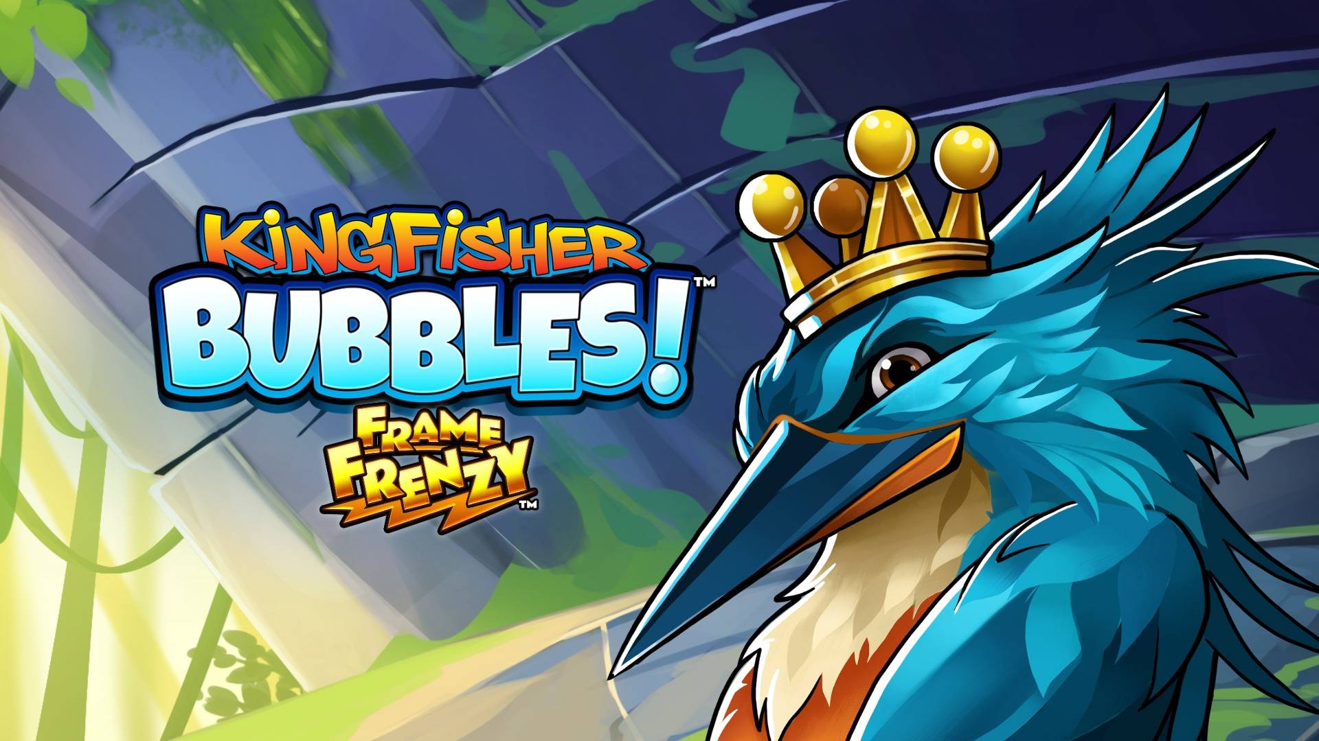 Kingfisher Bubbles Frame Frenzy