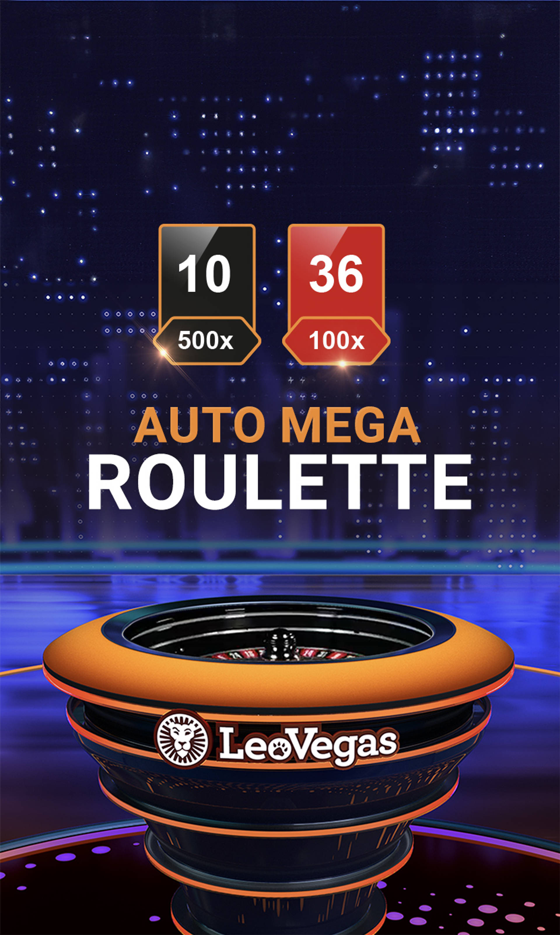 LeoVegas Auto Mega Roulette