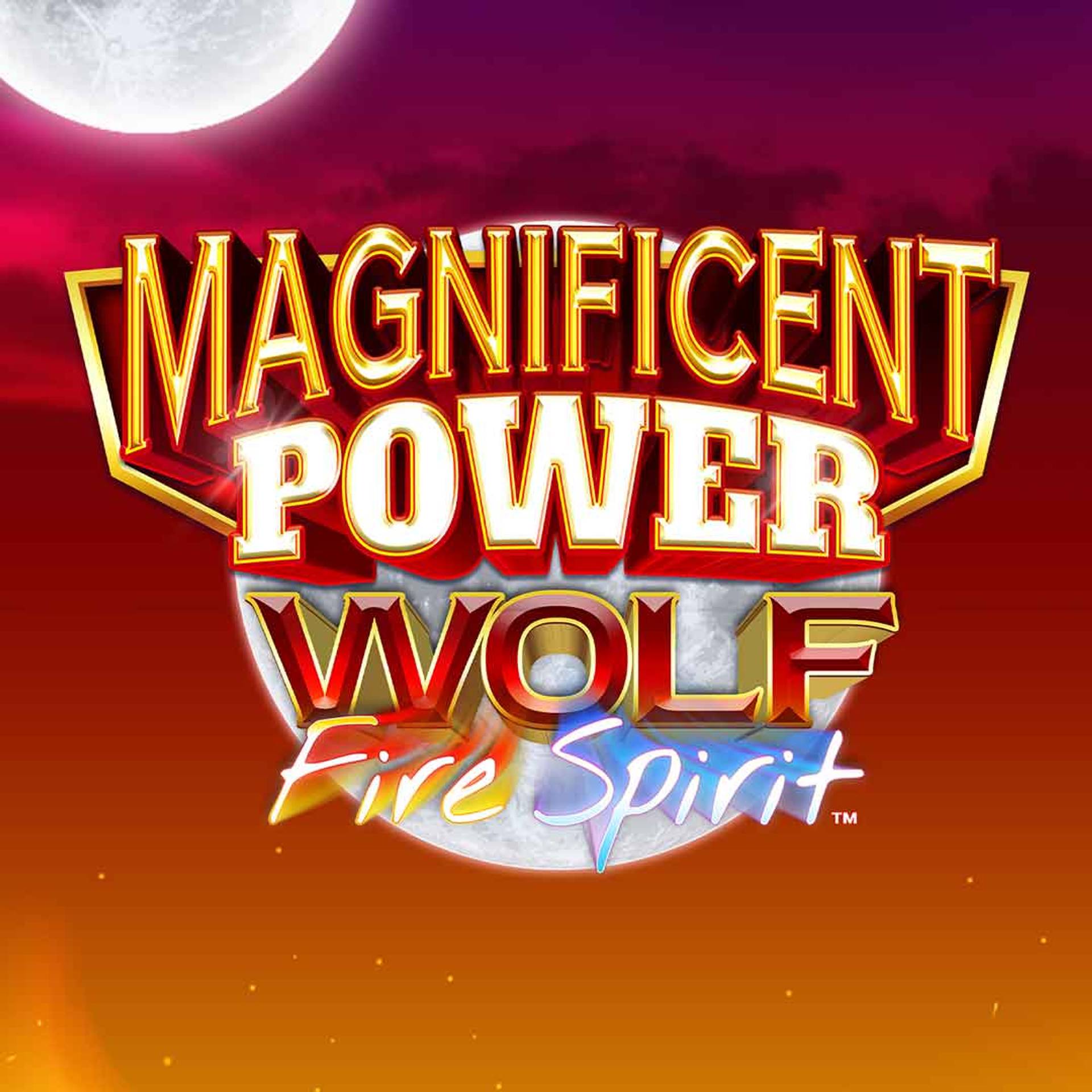 Magnificent Power Wolf Fire Spirit