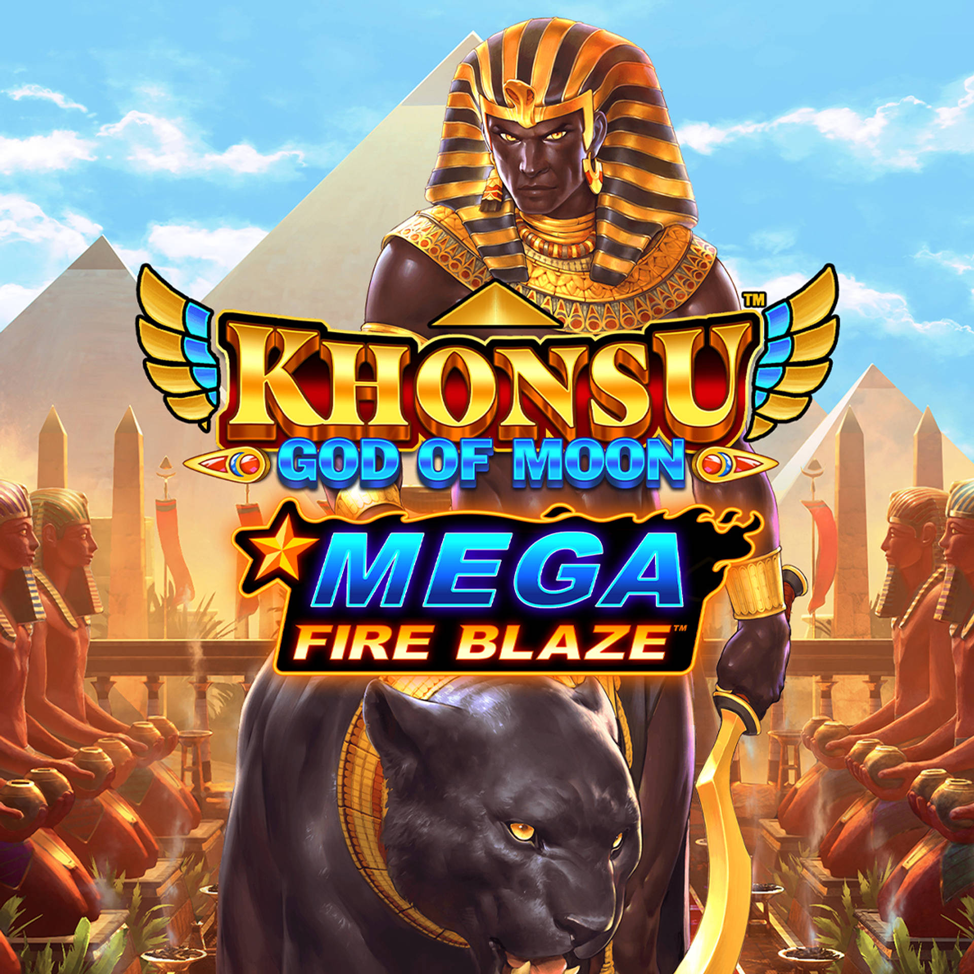 Mega Fire Blaze: Khonsu God of Moon