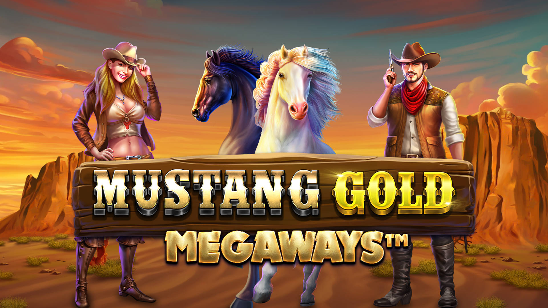 Cover art for Mustang Gold, credited to leovegas.com