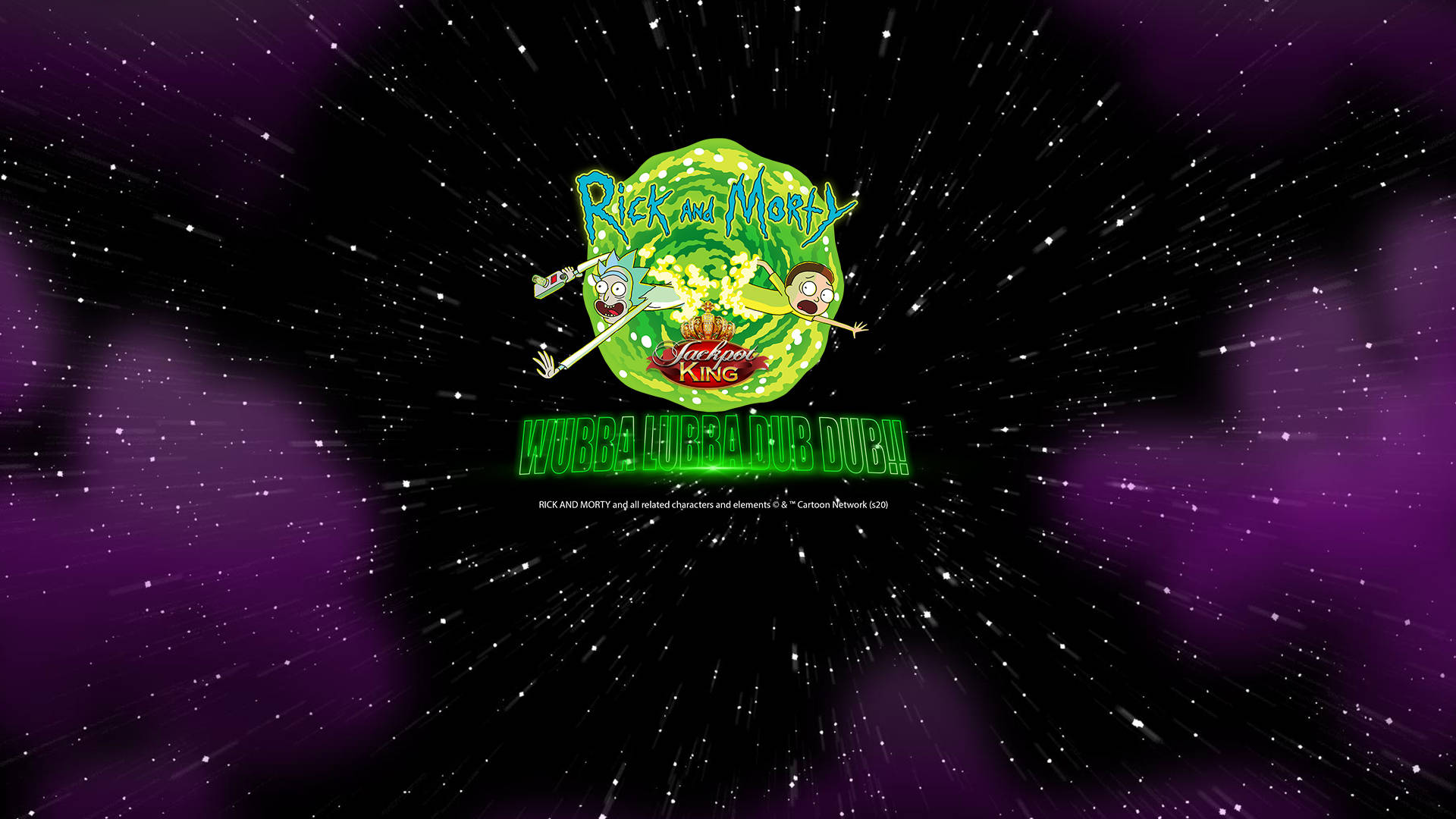 Rick and Morty Wubba Lubba Dub Dub Jackpot King
