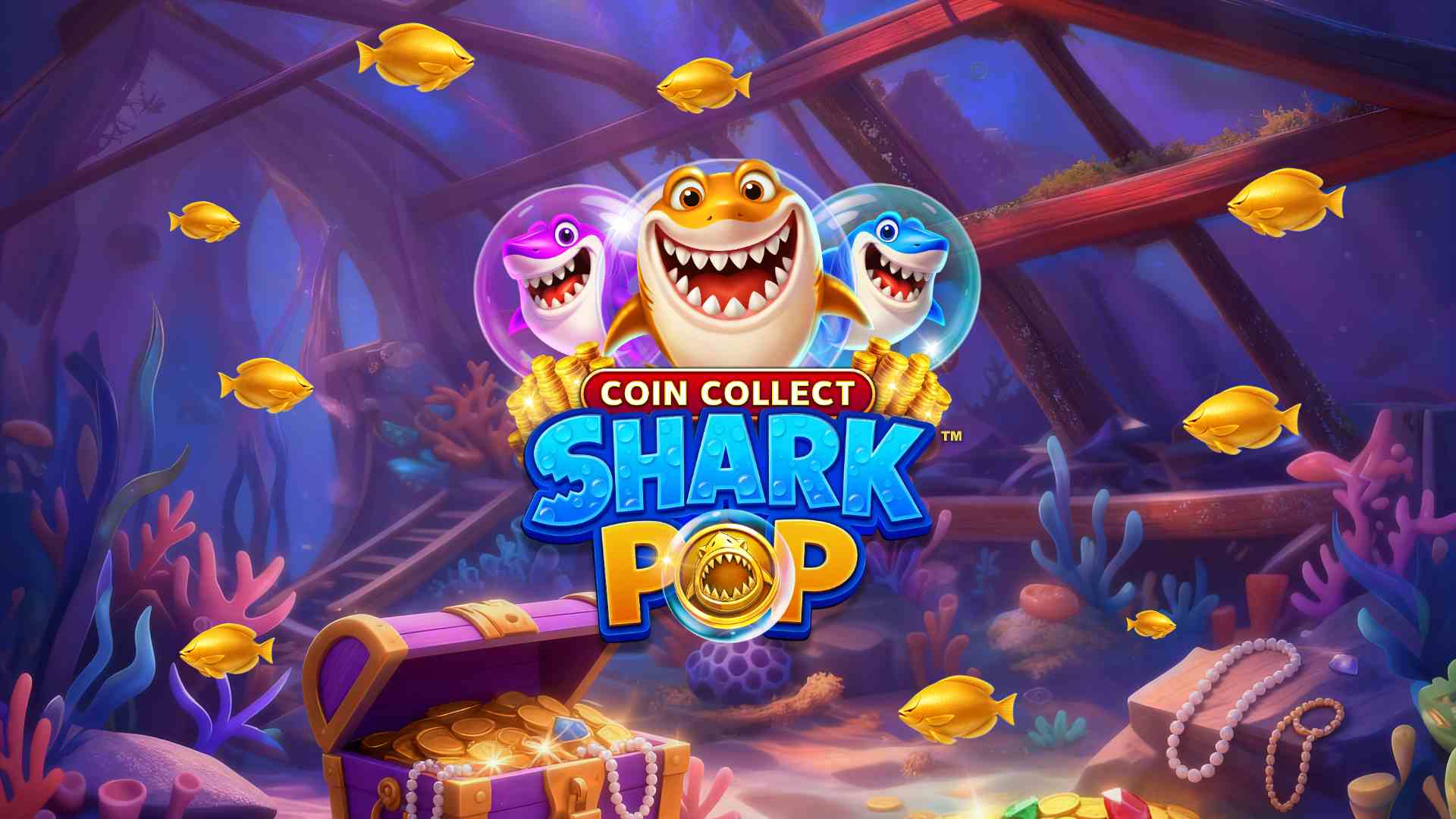 Shark Pop: Coin Collect - LeoVegas