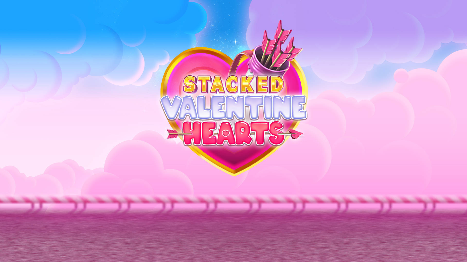 Stacked Valentines Hearts