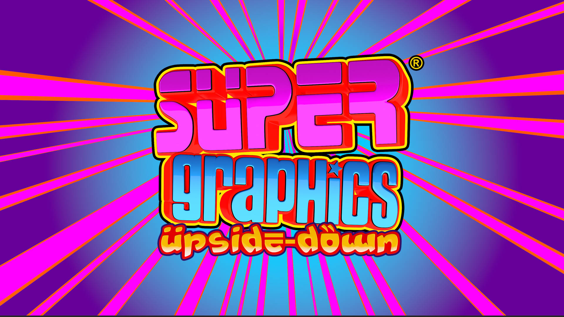 Super Graphics Upside Down