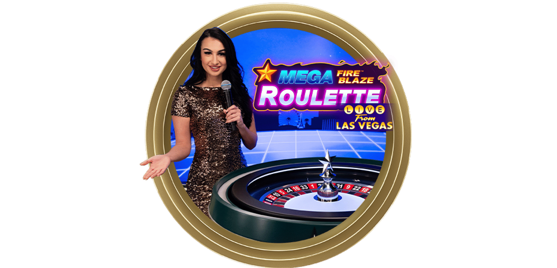 Vegas Mega Fire Blaze Roulette Live