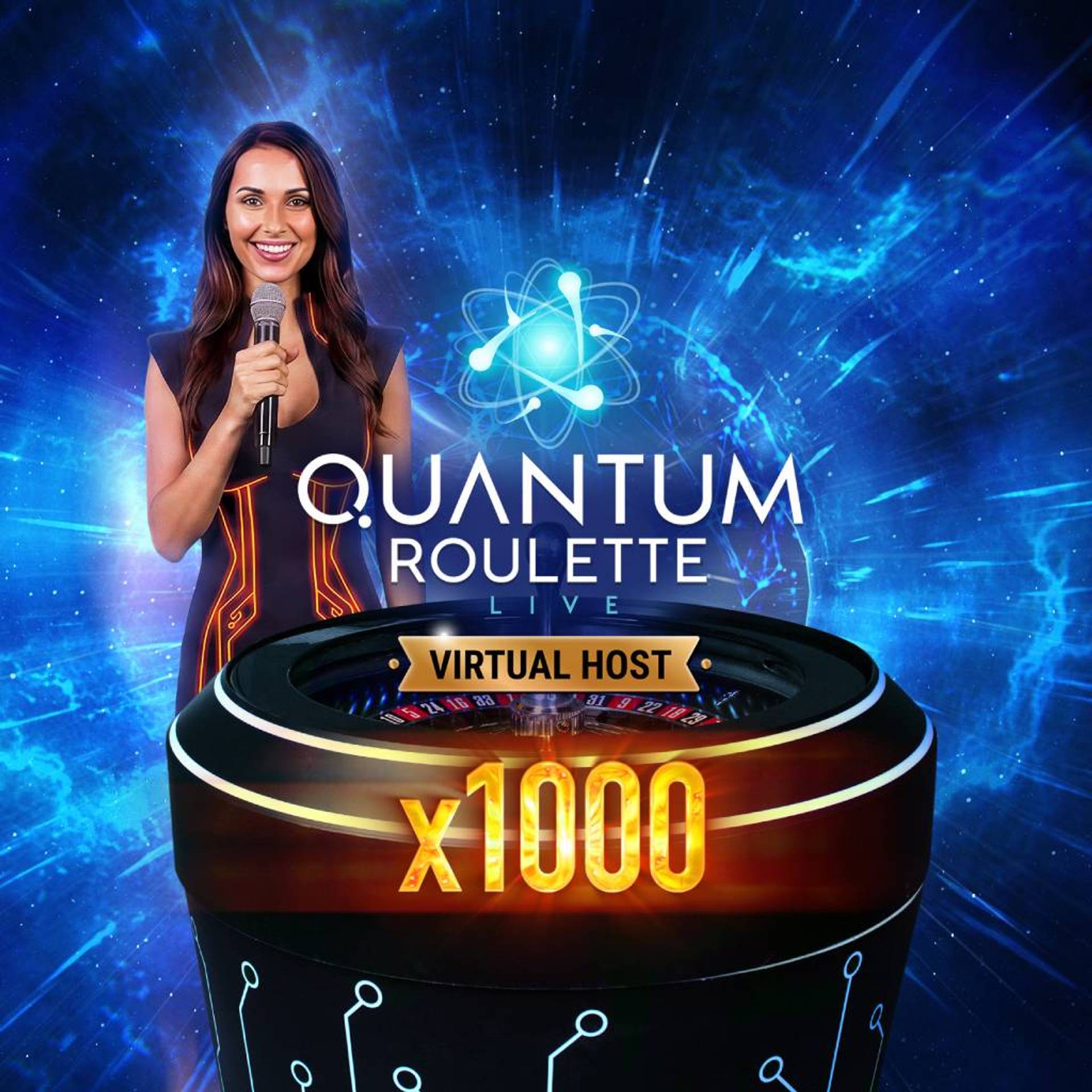 Virtual Host Quantum Roulette x1000