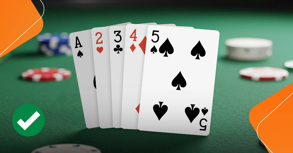 Example of Ace-Low Straight