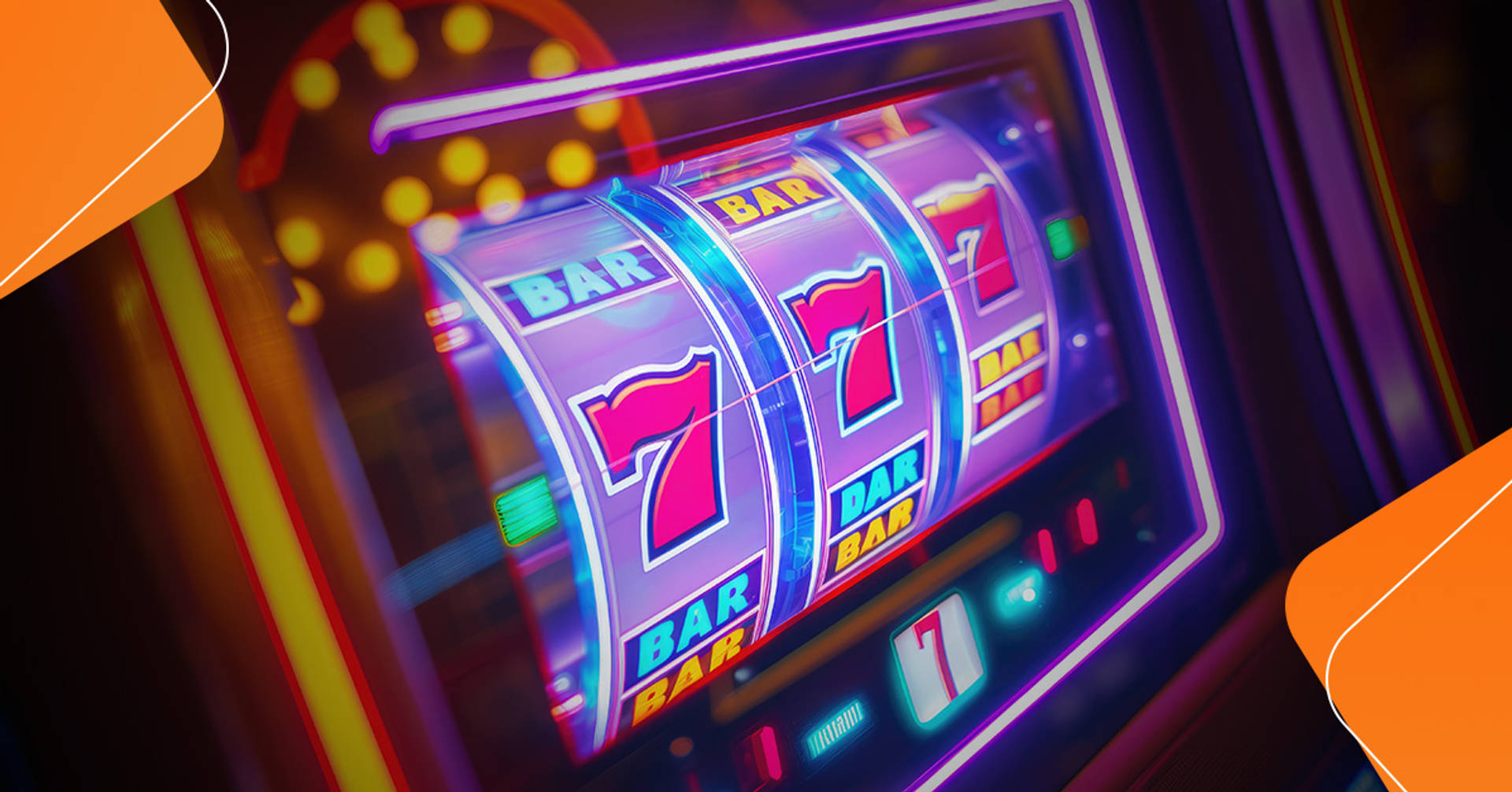 traditional slot machine showing three lucky sevens on the reels