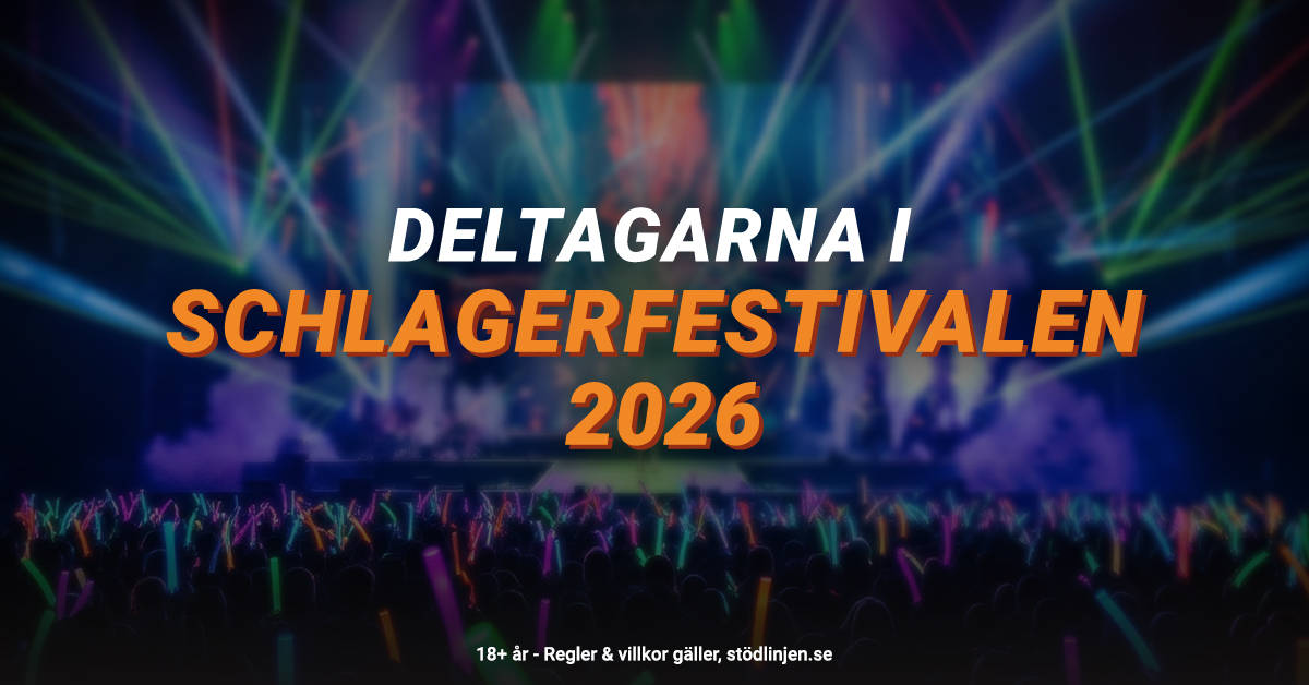 Alla artister i Schlagerfestivalen 2026