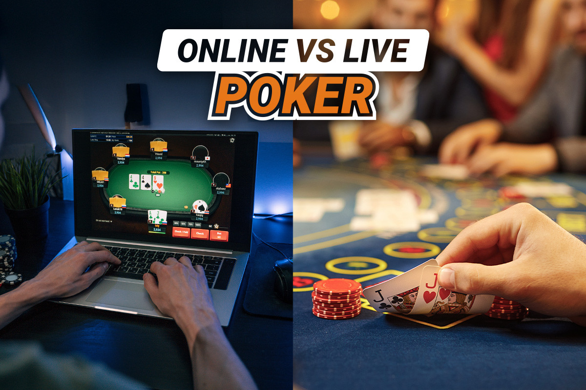 Online Poker vs Live Poker – Vad är skillnaden?