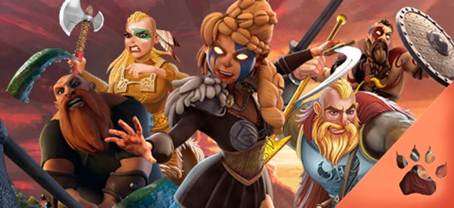 Hårda vikingakrigare karaktärer från populära slots