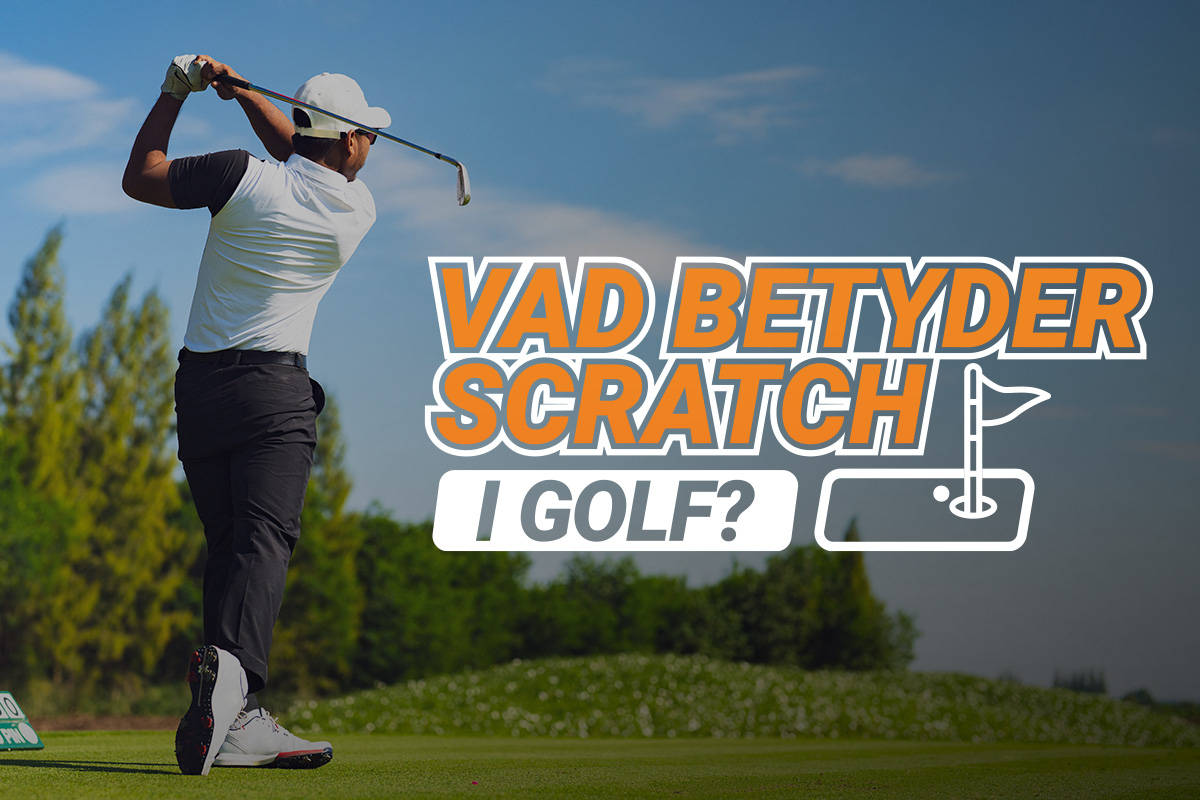 Scratch i golf.