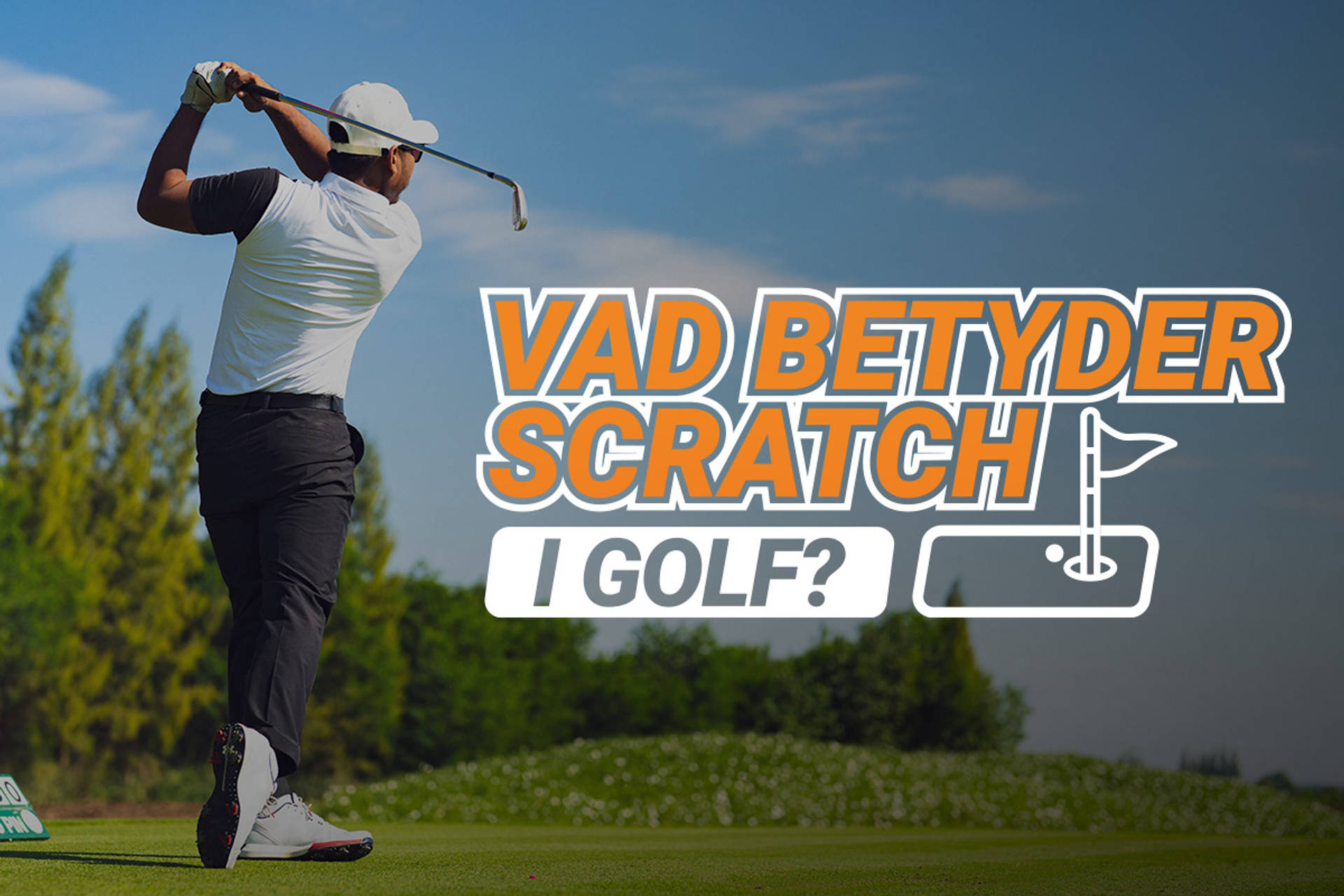scratch i golf.