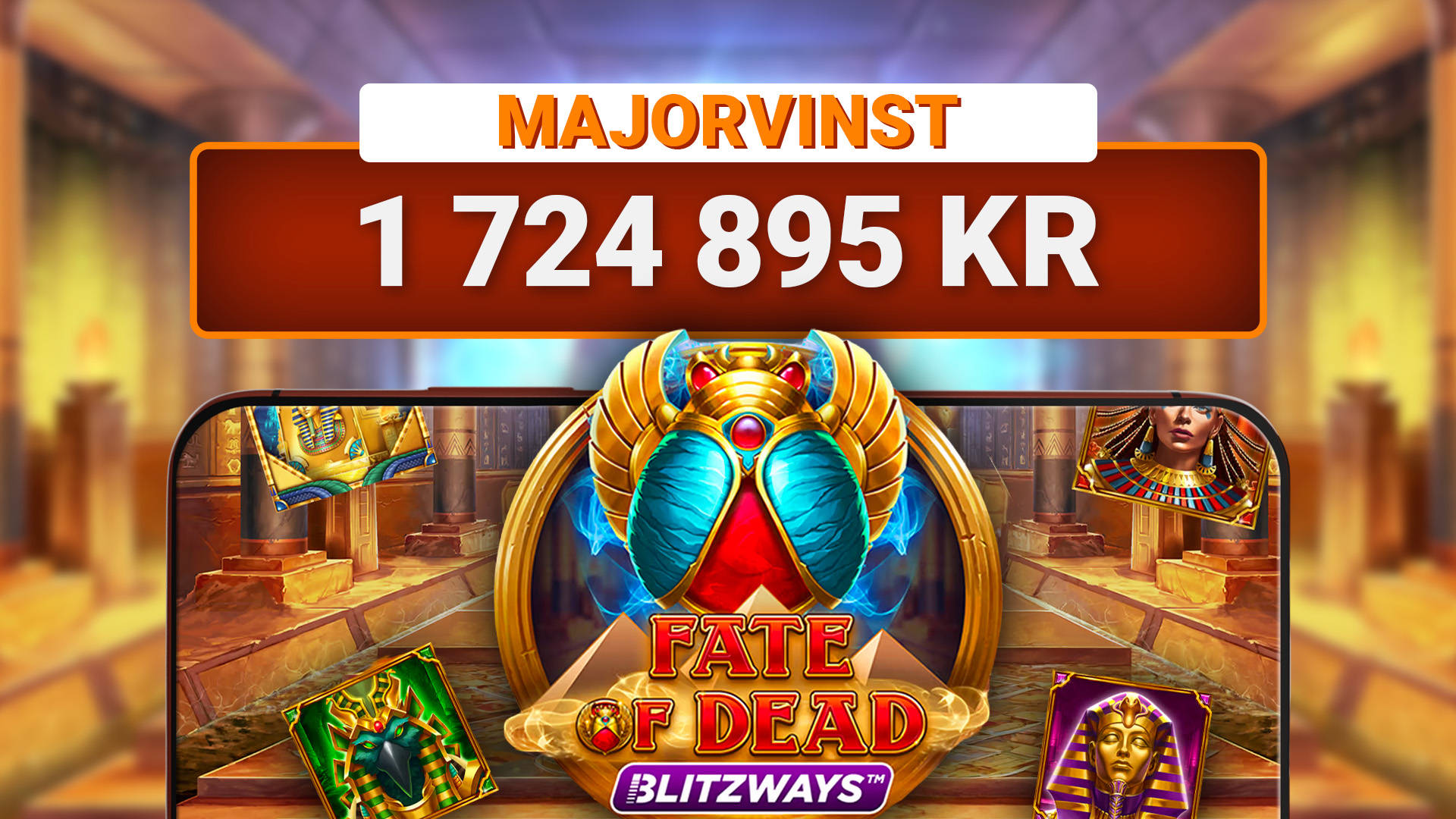 LeoJackpot: Över 1,7 miljoner kronor i Fate of Dead Blitzways!