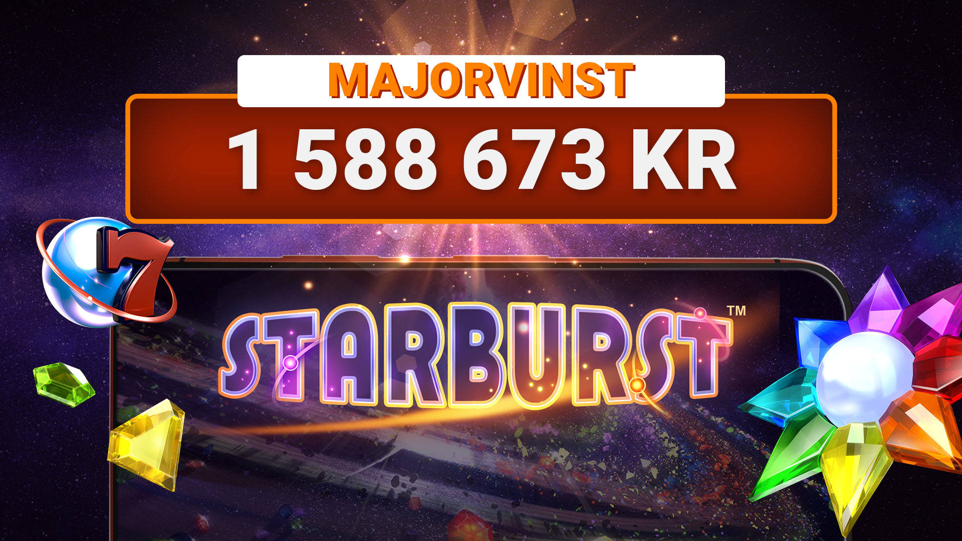 1 588 673 kr vinst i Starburst LeoJackpot hos LeoVegas