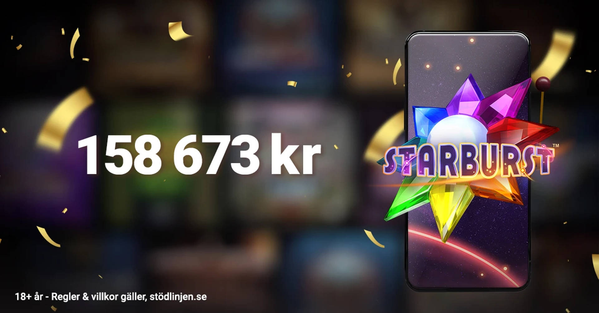 1 588 673 kr vinst i Starburst LeoJackpot hos LeoVegas