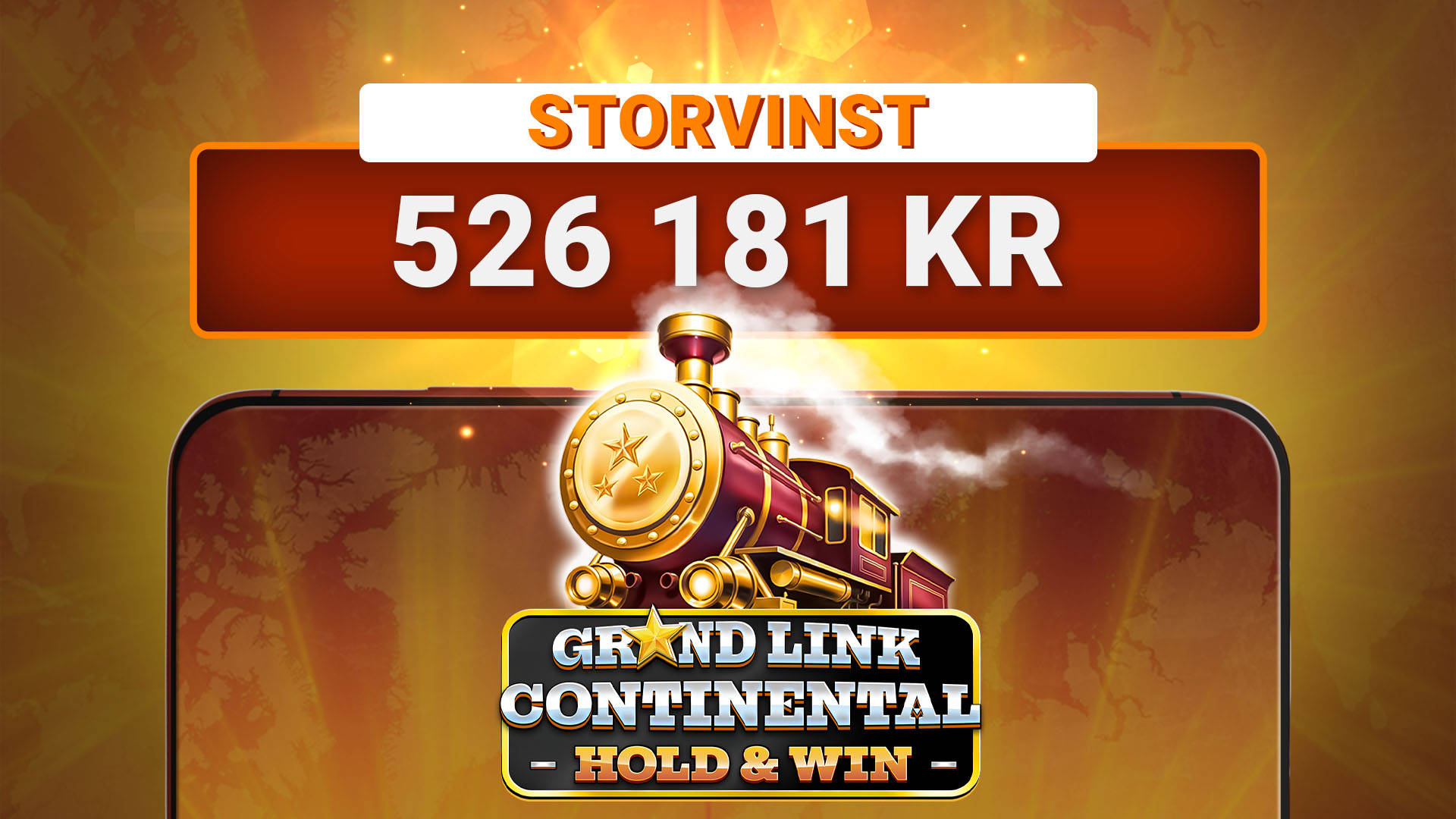 526 181 kr i Grand Link Continental: Hold & Win!
