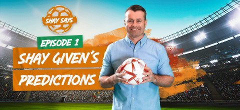 Shay Says - Ep 1: Shay Given Football Tips | LeoVegas Sports